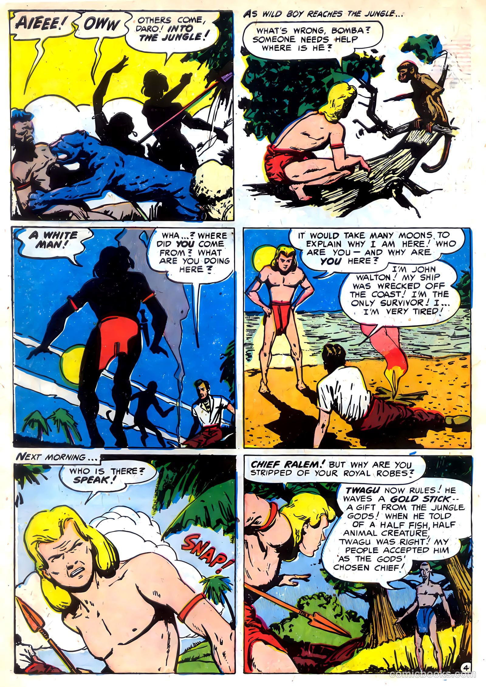 Wild Boy #7 (1952) — page 7
