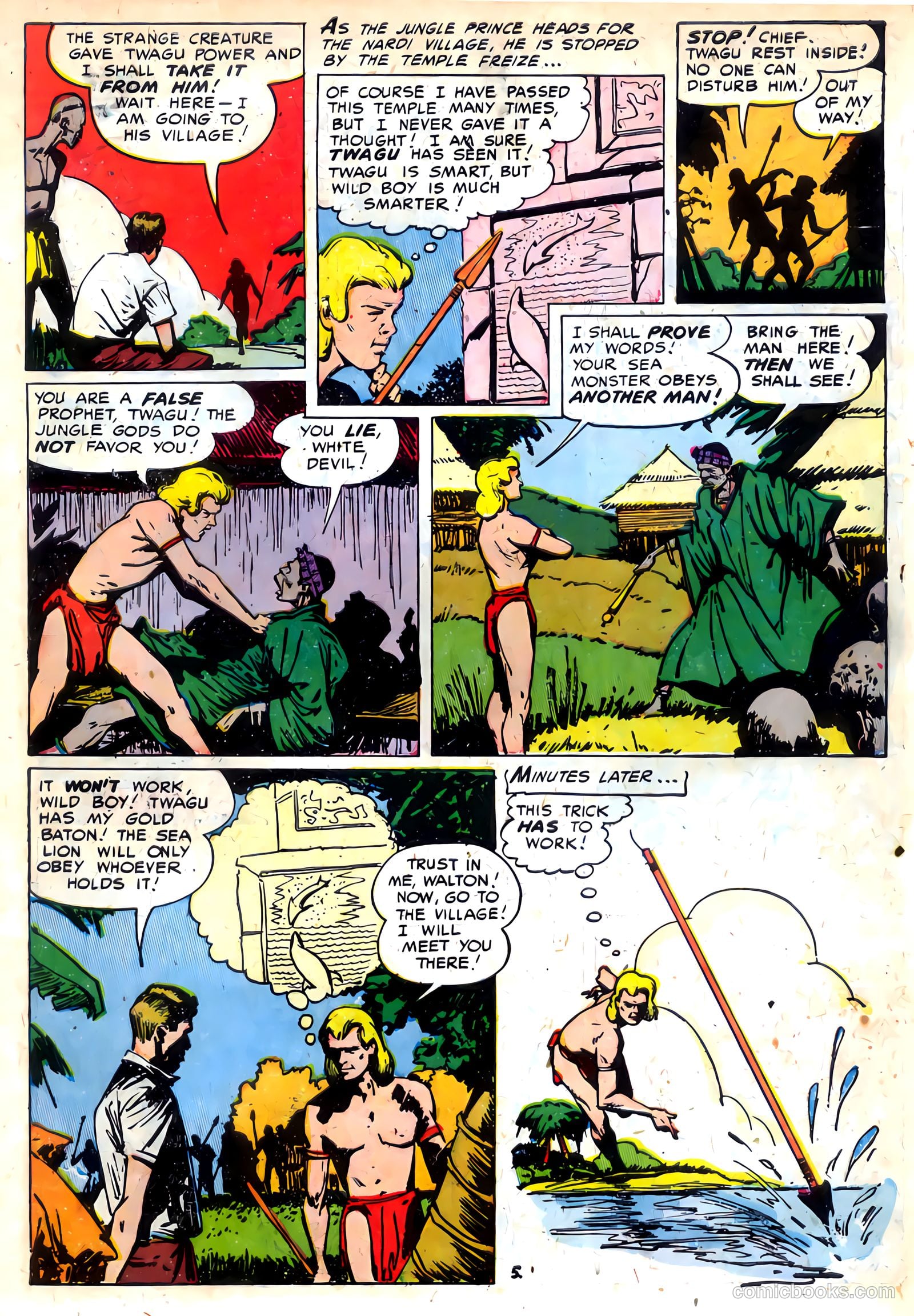 Wild Boy #7 (1952) — page 8