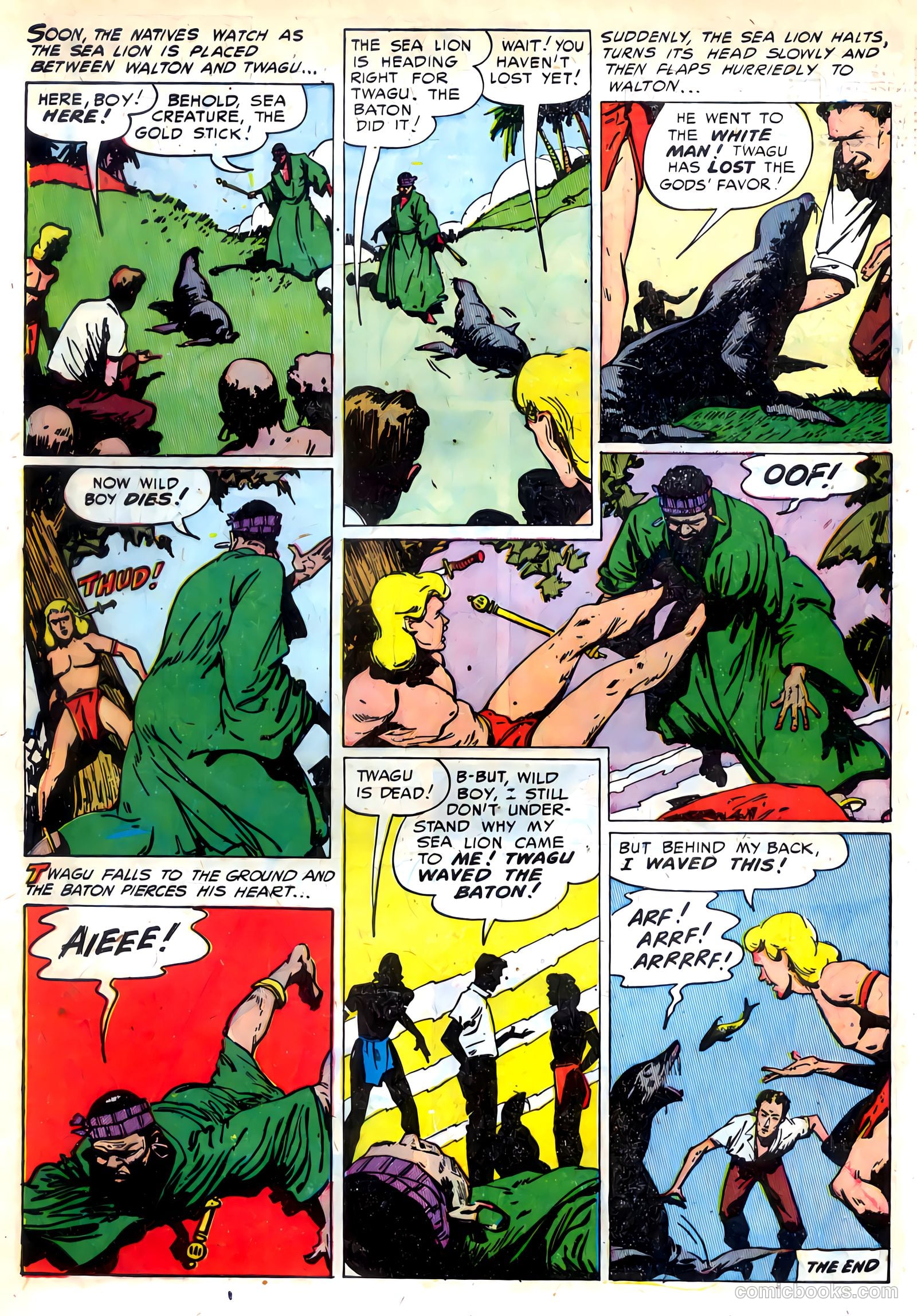 Wild Boy #7 (1952) — page 9
