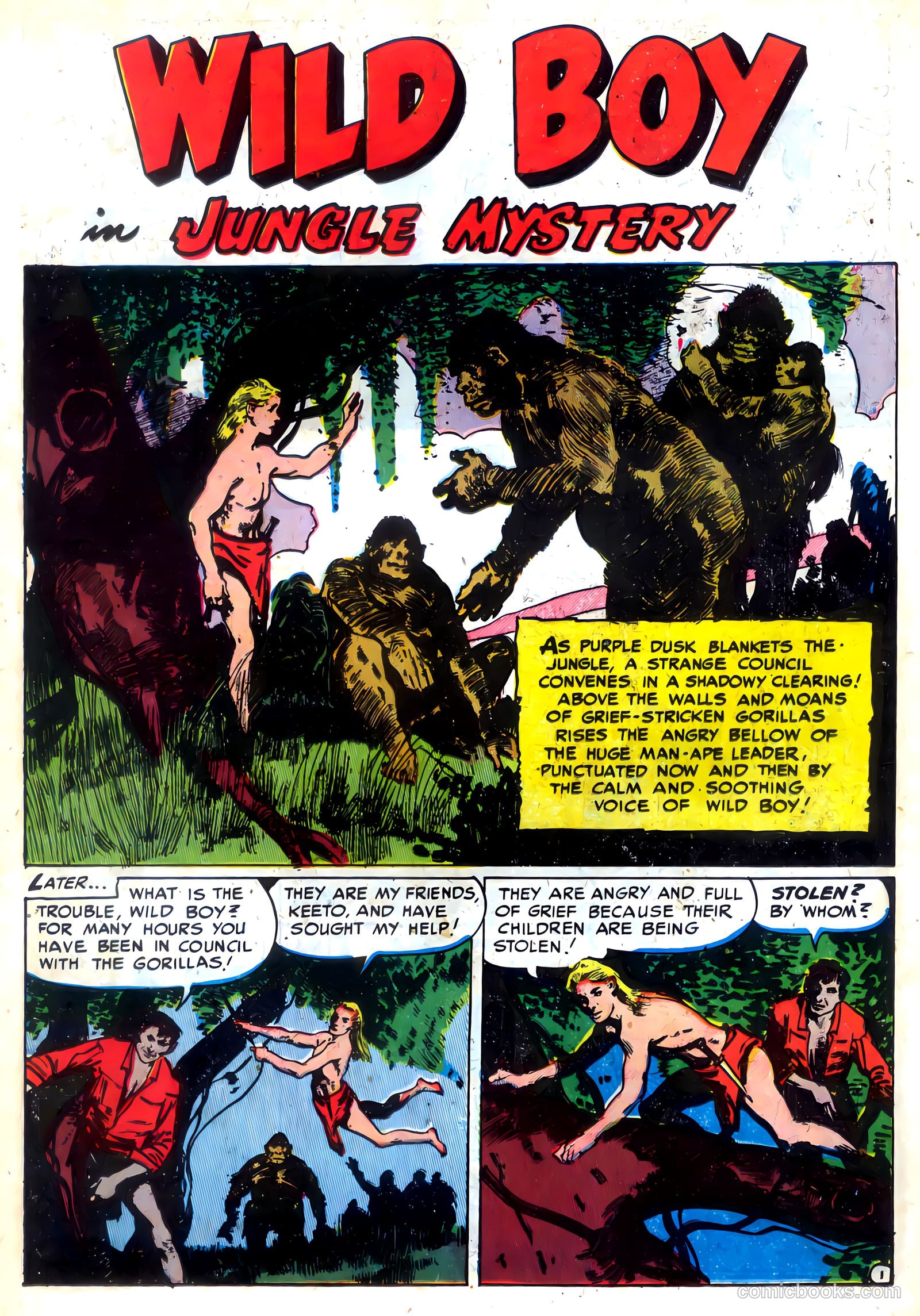 Wild Boy #7 (1952) — page 15