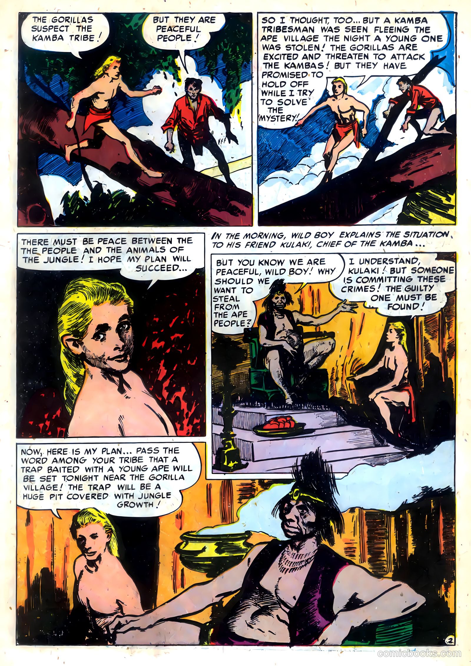 Wild Boy #7 (1952) — page 16