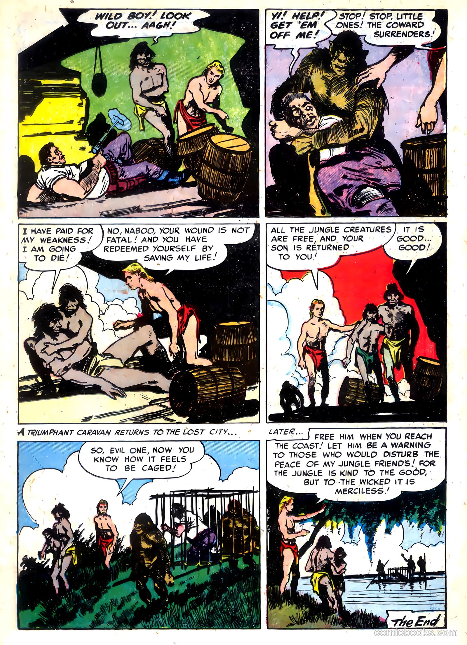 Wild Boy #7 (1952) — page 20