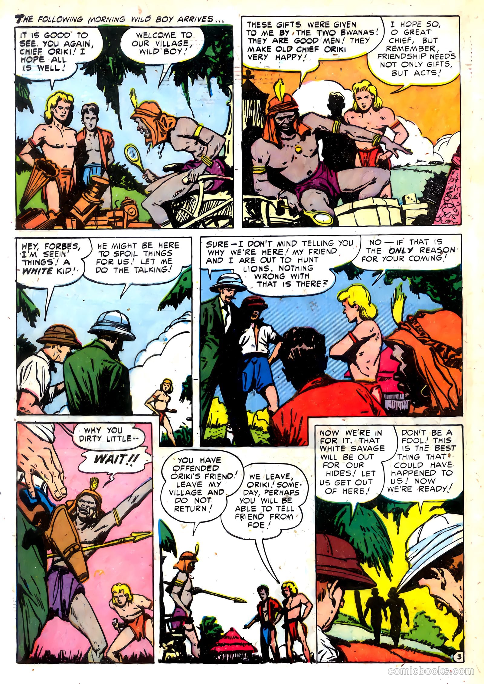Wild Boy #7 (1952) — page 29