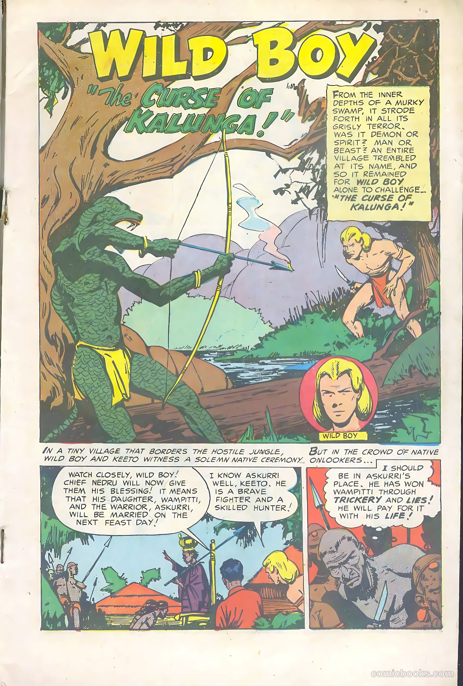 Wild Boy #8 (1952) — page 3