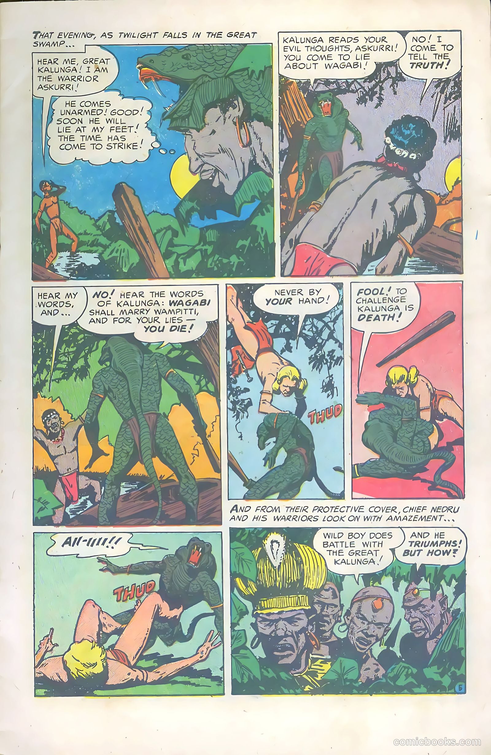 Wild Boy #8 (1952) — page 7