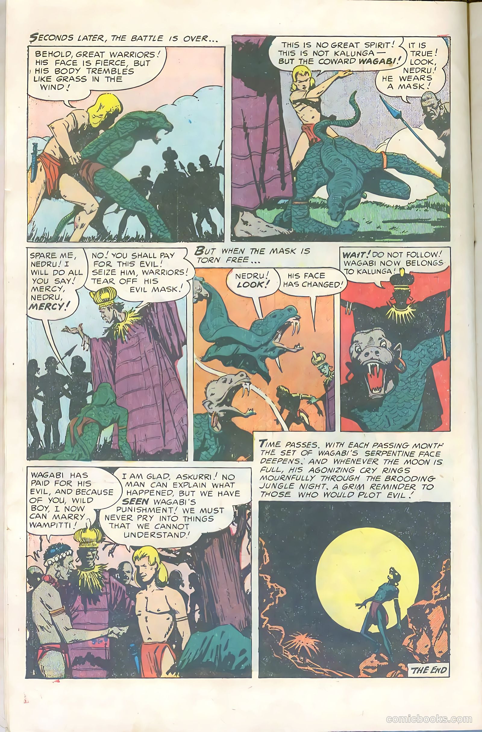 Wild Boy #8 (1952) — page 8