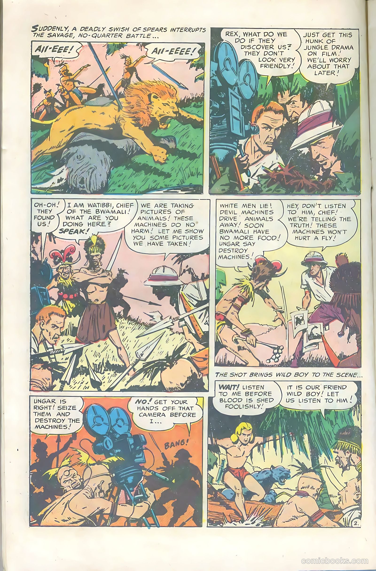Wild Boy #8 (1952) — page 10