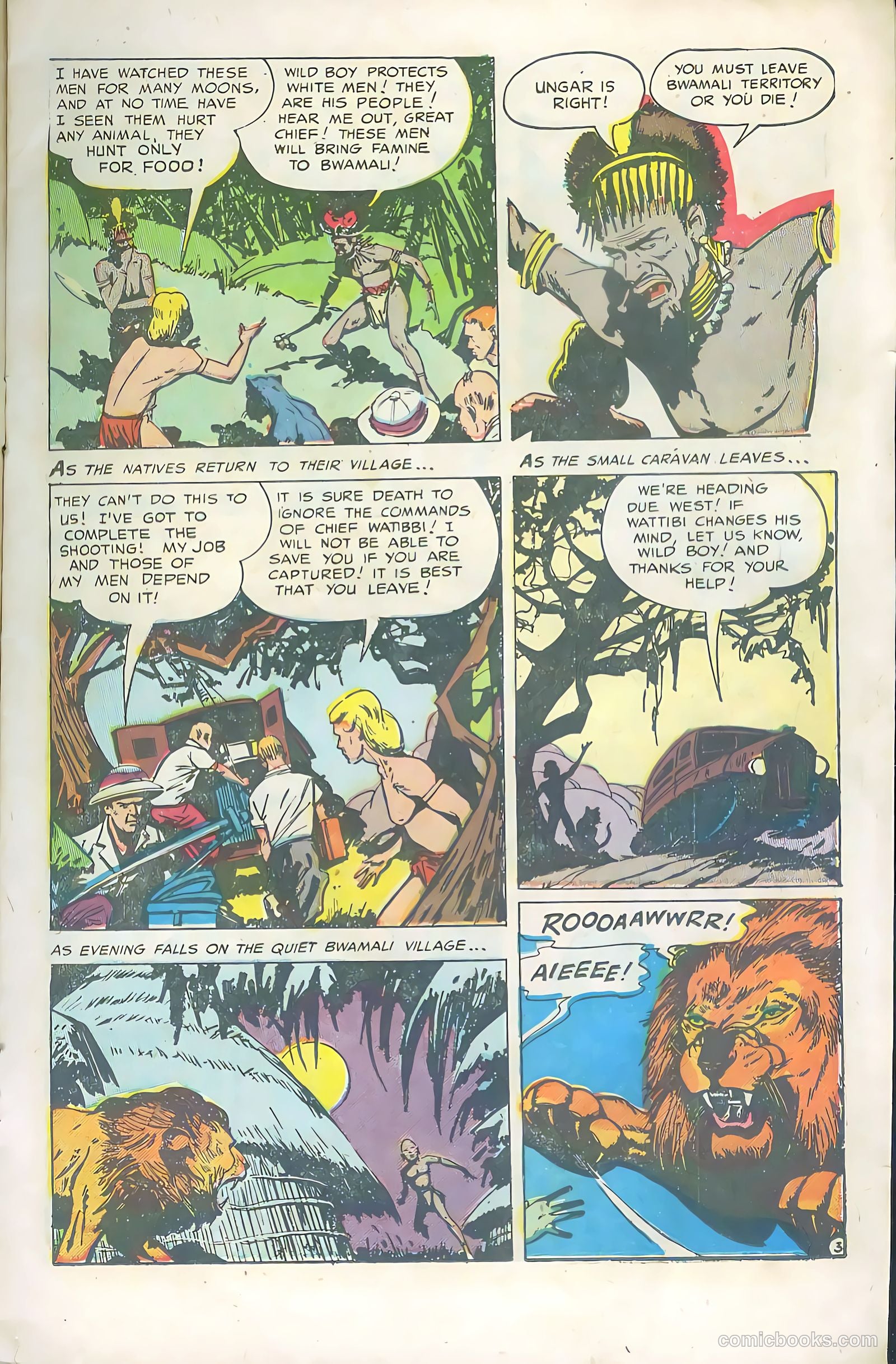 Wild Boy #8 (1952) — page 11