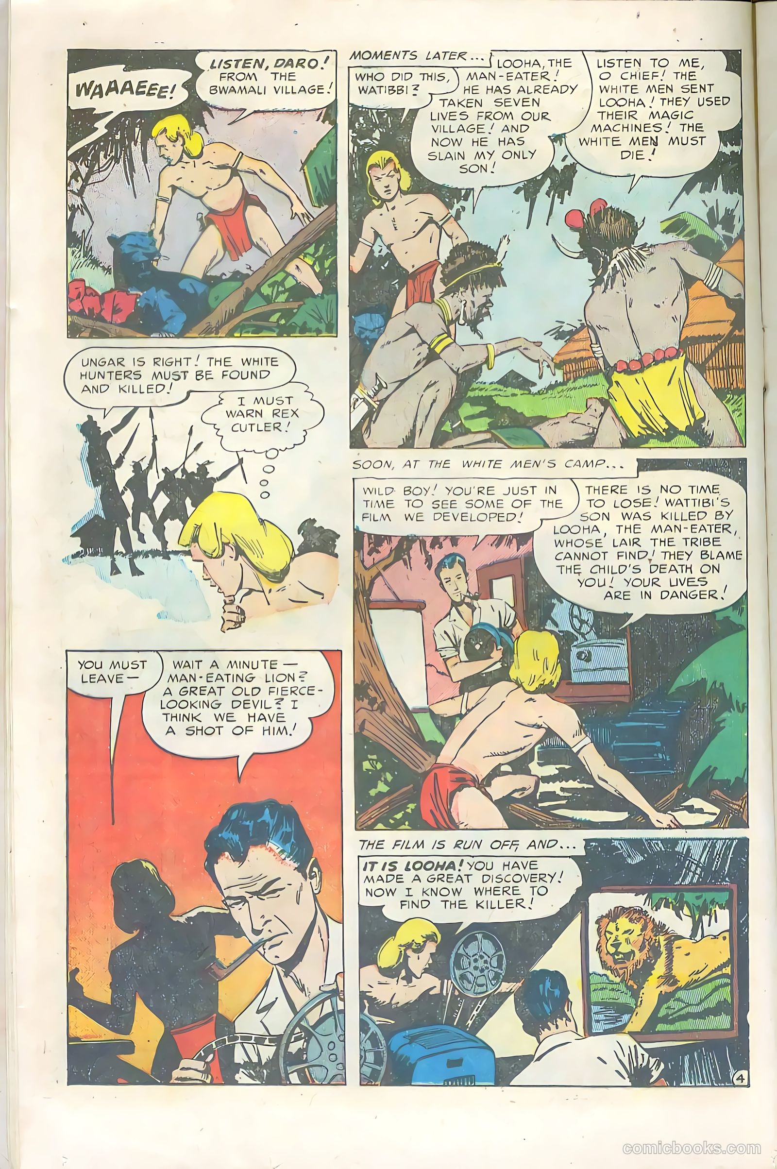 Wild Boy #8 (1952) — page 12