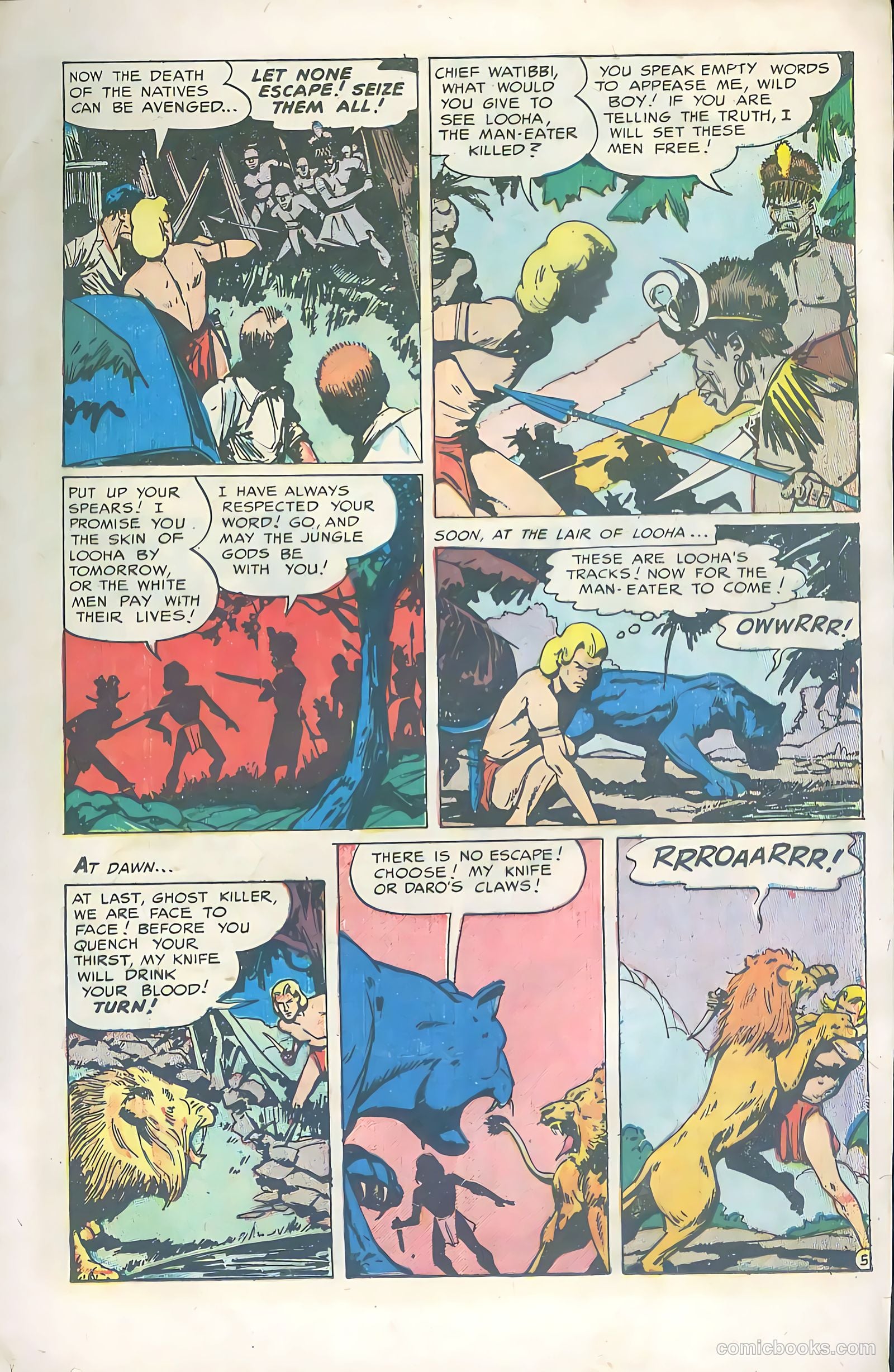 Wild Boy #8 (1952) — page 13