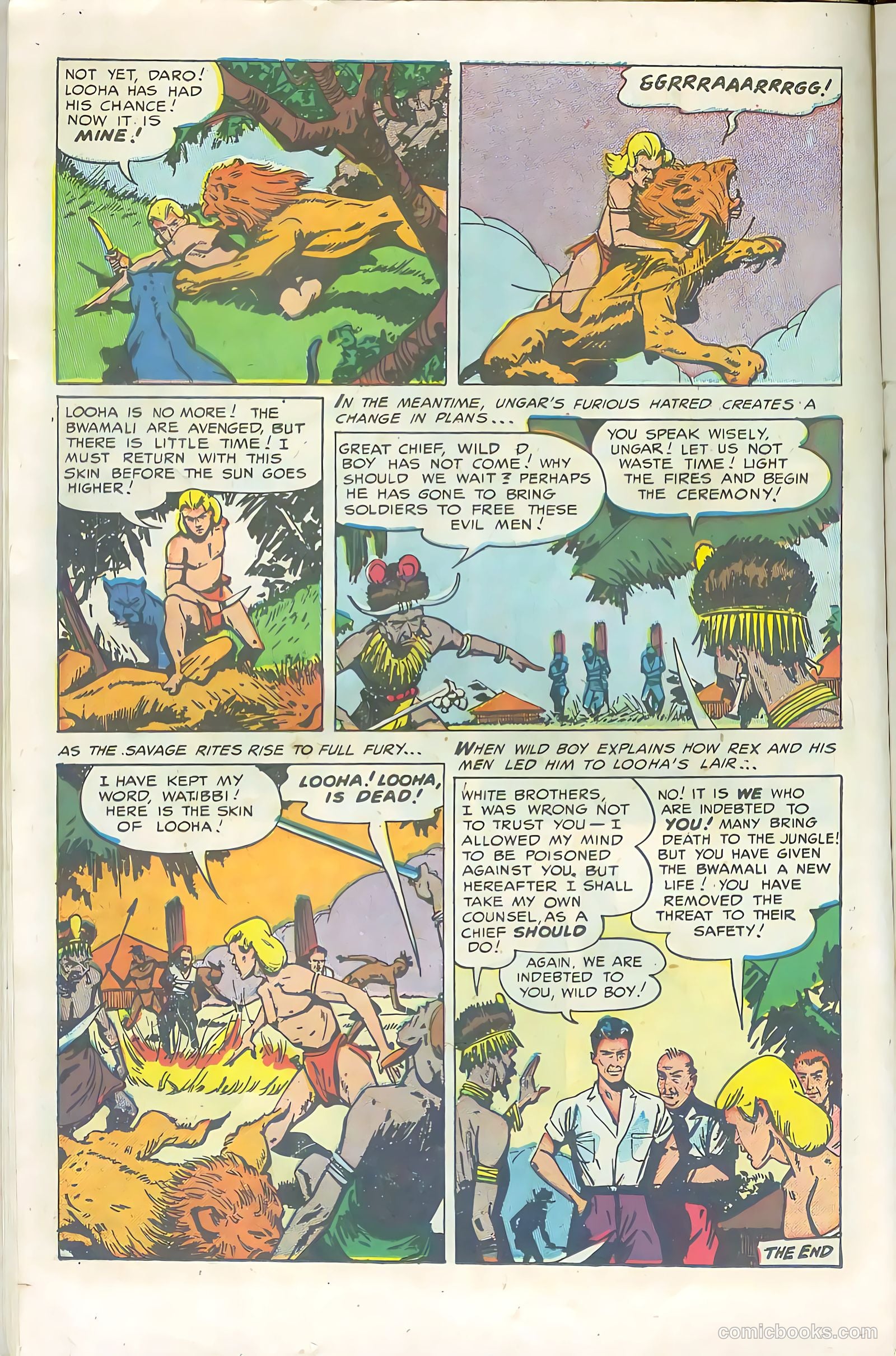Wild Boy #8 (1952) — page 14