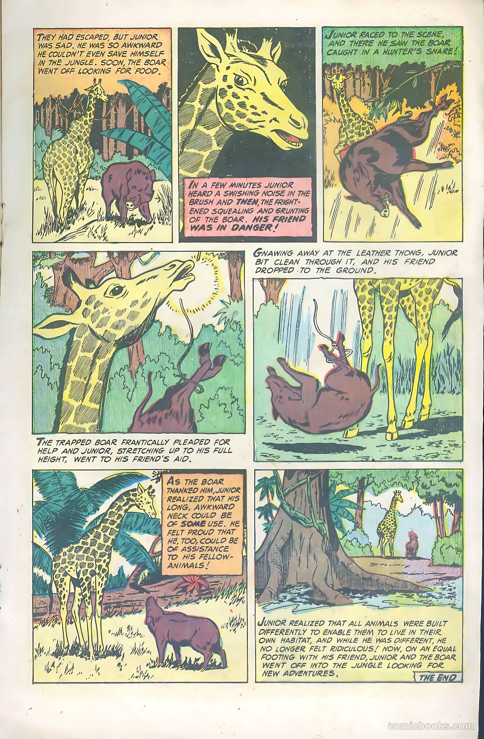 Wild Boy #8 (1952) — page 17