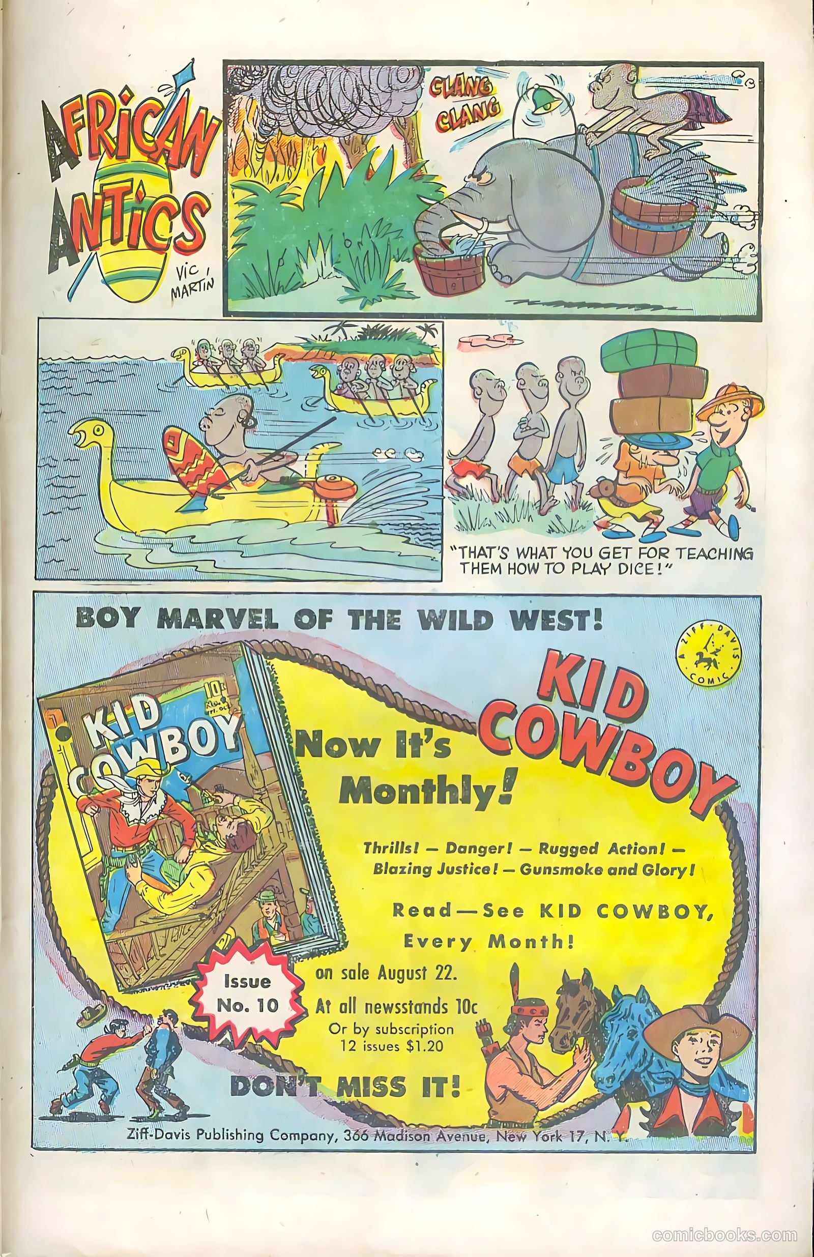 Wild Boy #8 (1952) — page 27