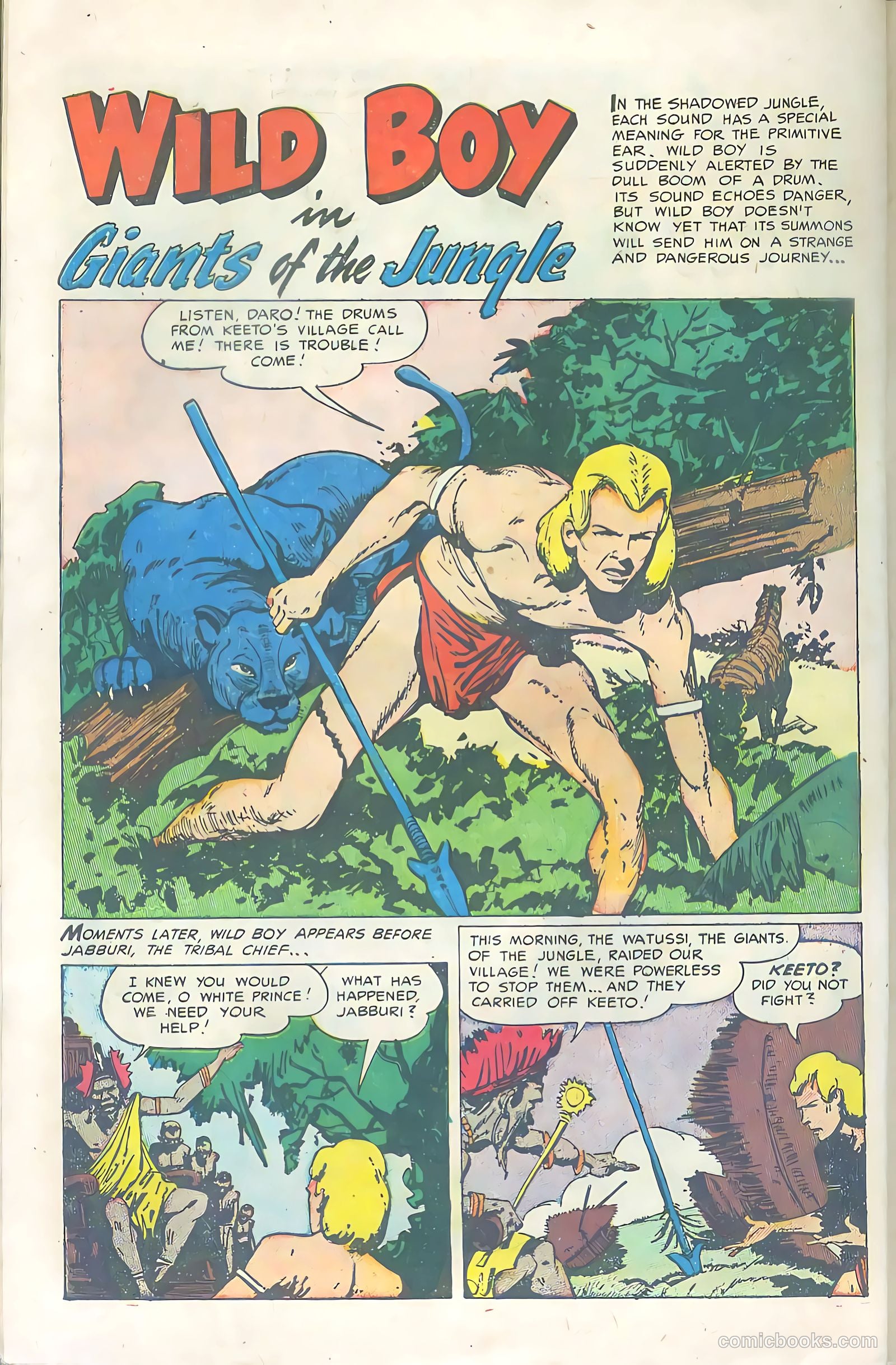 Wild Boy #8 (1952) — page 28