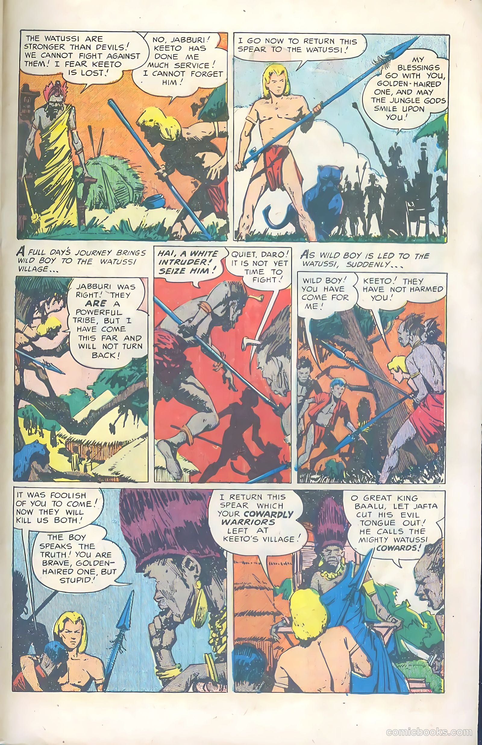 Wild Boy #8 (1952) — page 29
