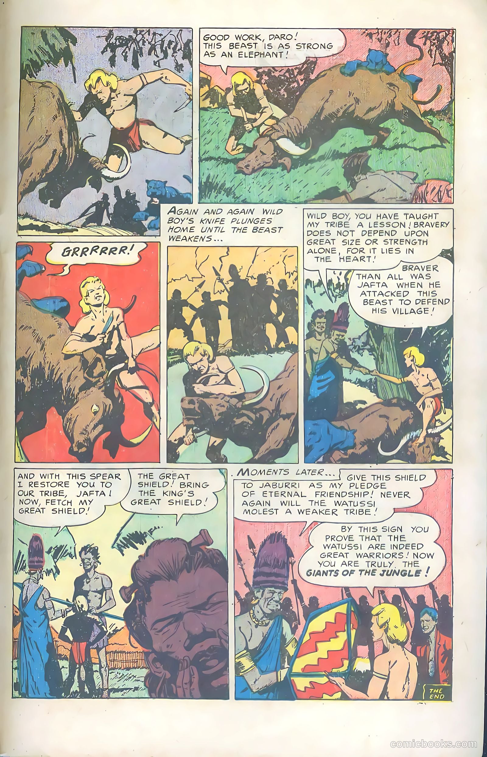 Wild Boy #8 (1952) — page 33