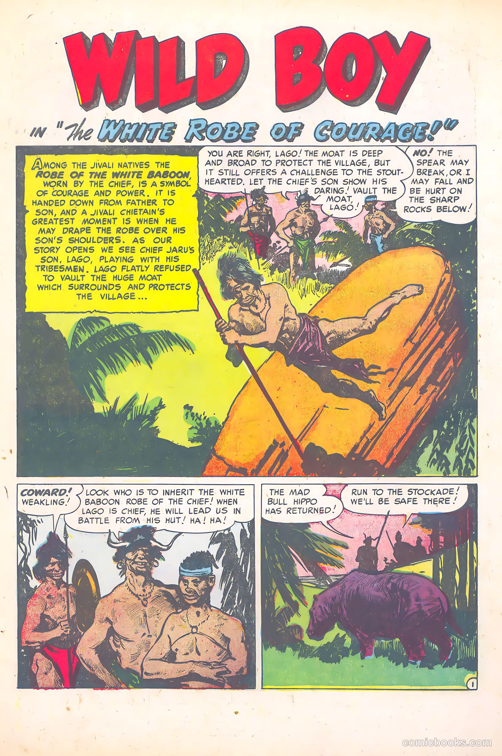 Wild Boy of the Congo #15 (1955) — page 3 of 37