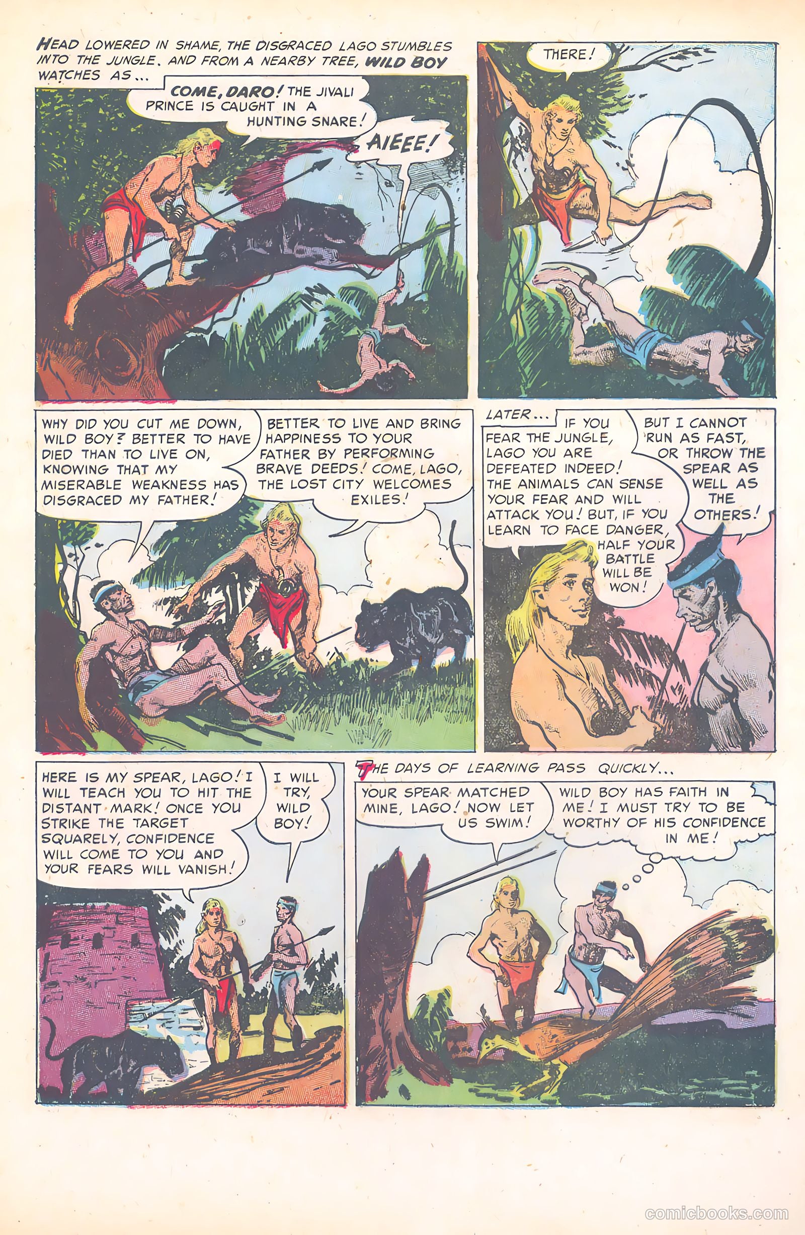 Wild Boy of the Congo #15 (1955) — page 5 of 37