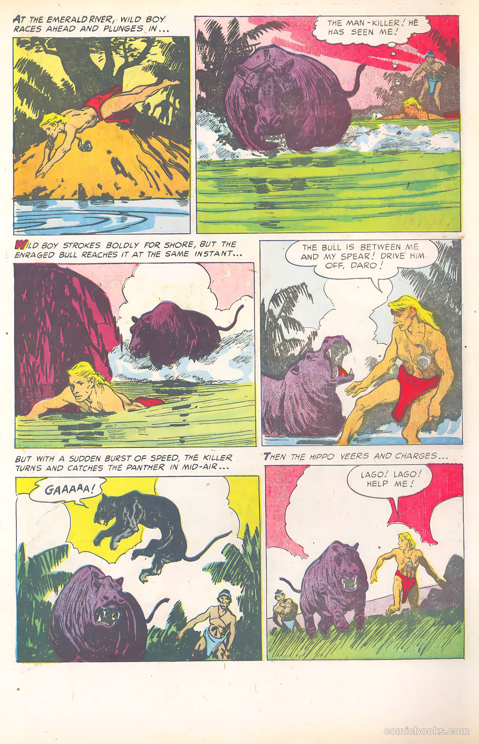 Wild Boy of the Congo #15 (1955) — page 6 of 37