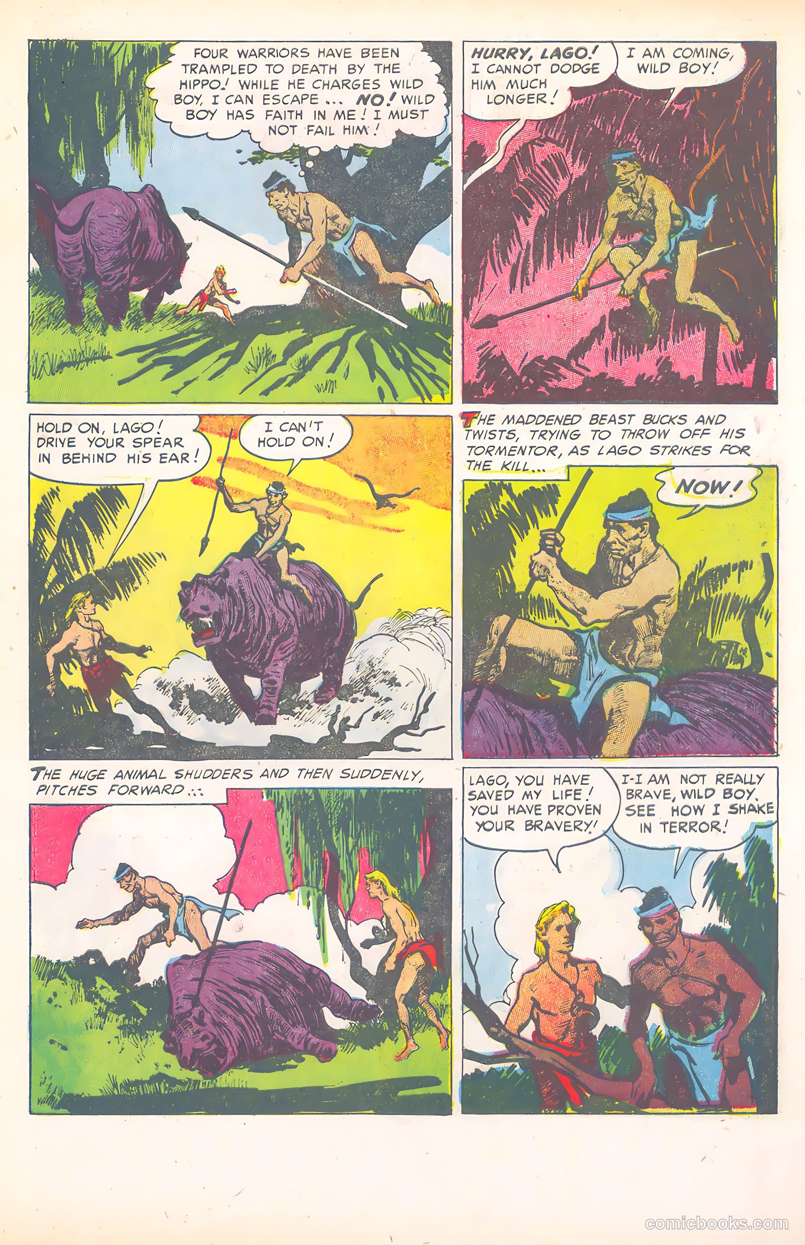Wild Boy of the Congo #15 (1955) — page 7 of 37