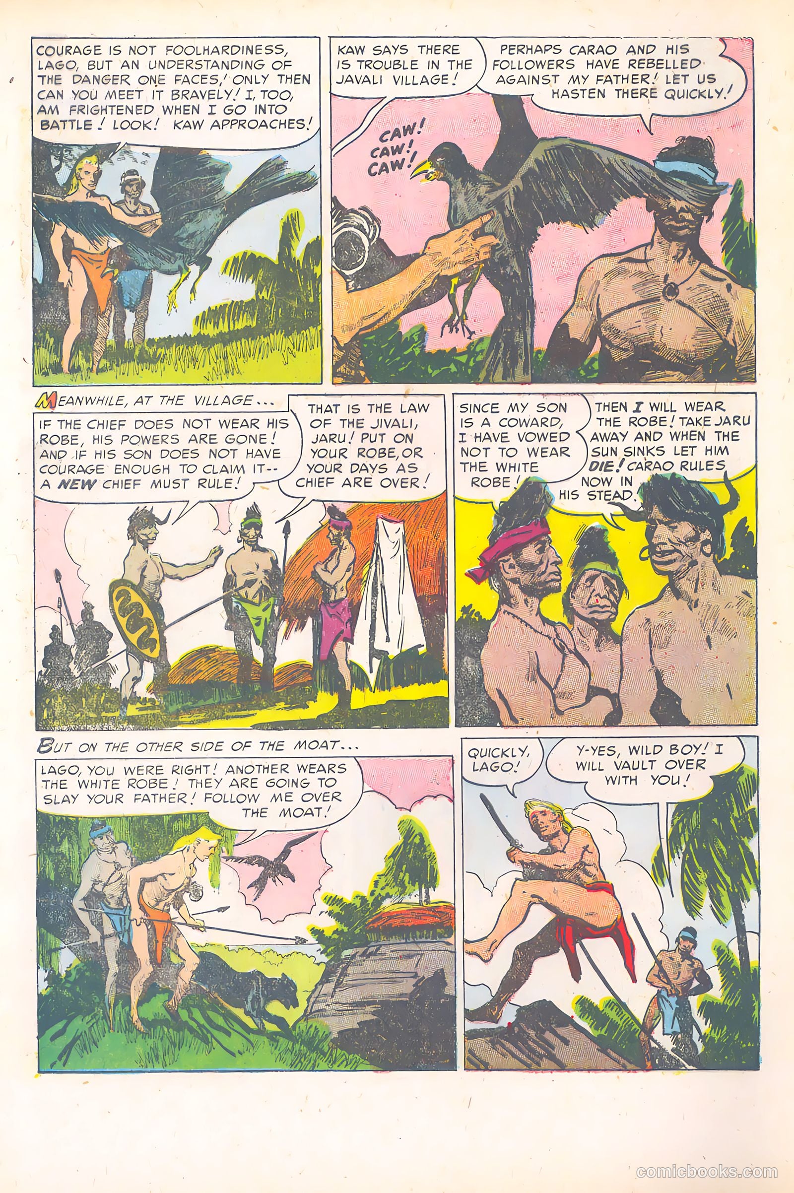 Wild Boy of the Congo #15 (1955) — page 8 of 37
