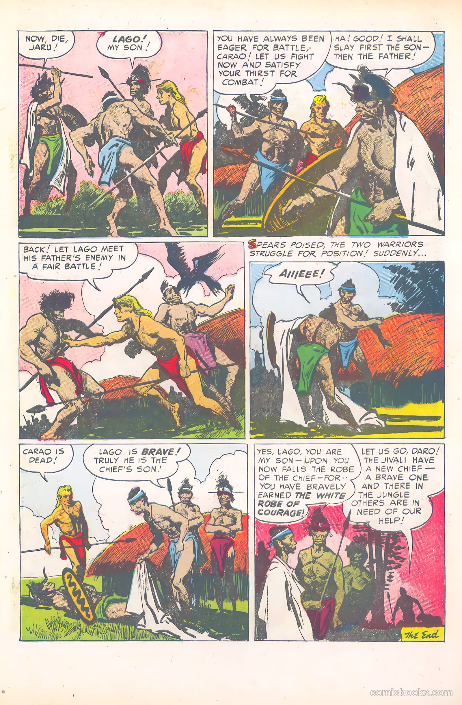 Wild Boy of the Congo #15 (1955) — page 9 of 37