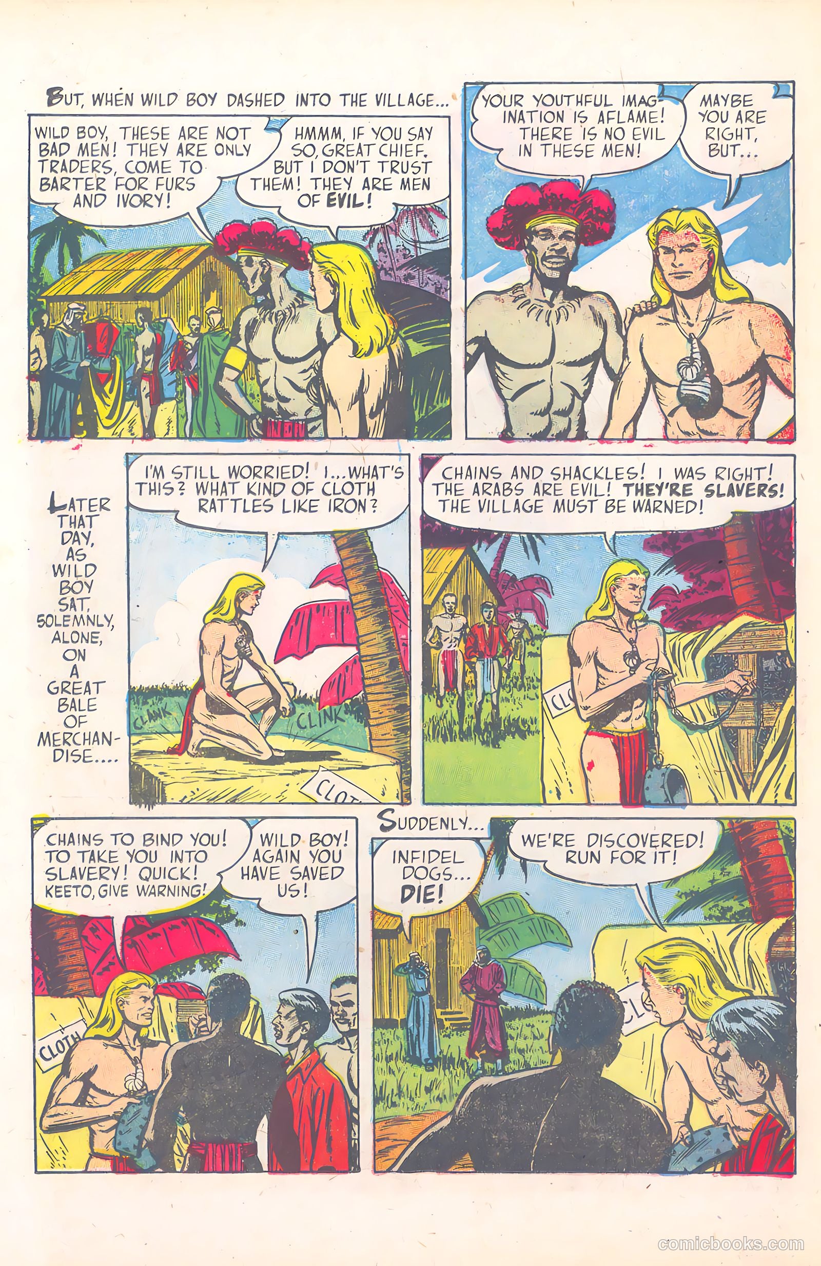 Wild Boy of the Congo #15 (1955) — page 20 of 37