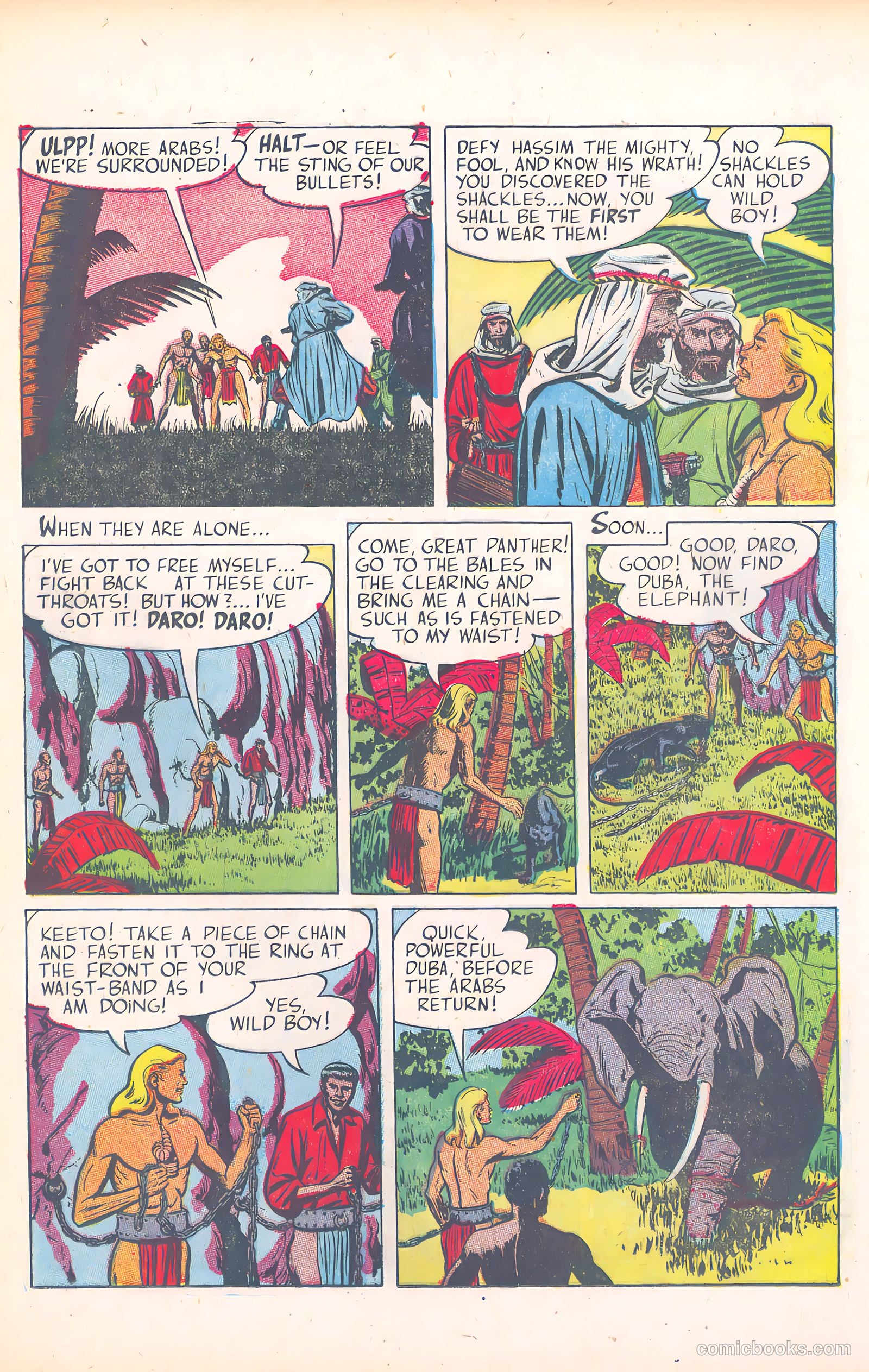 Wild Boy of the Congo #15 (1955) — page 21 of 37