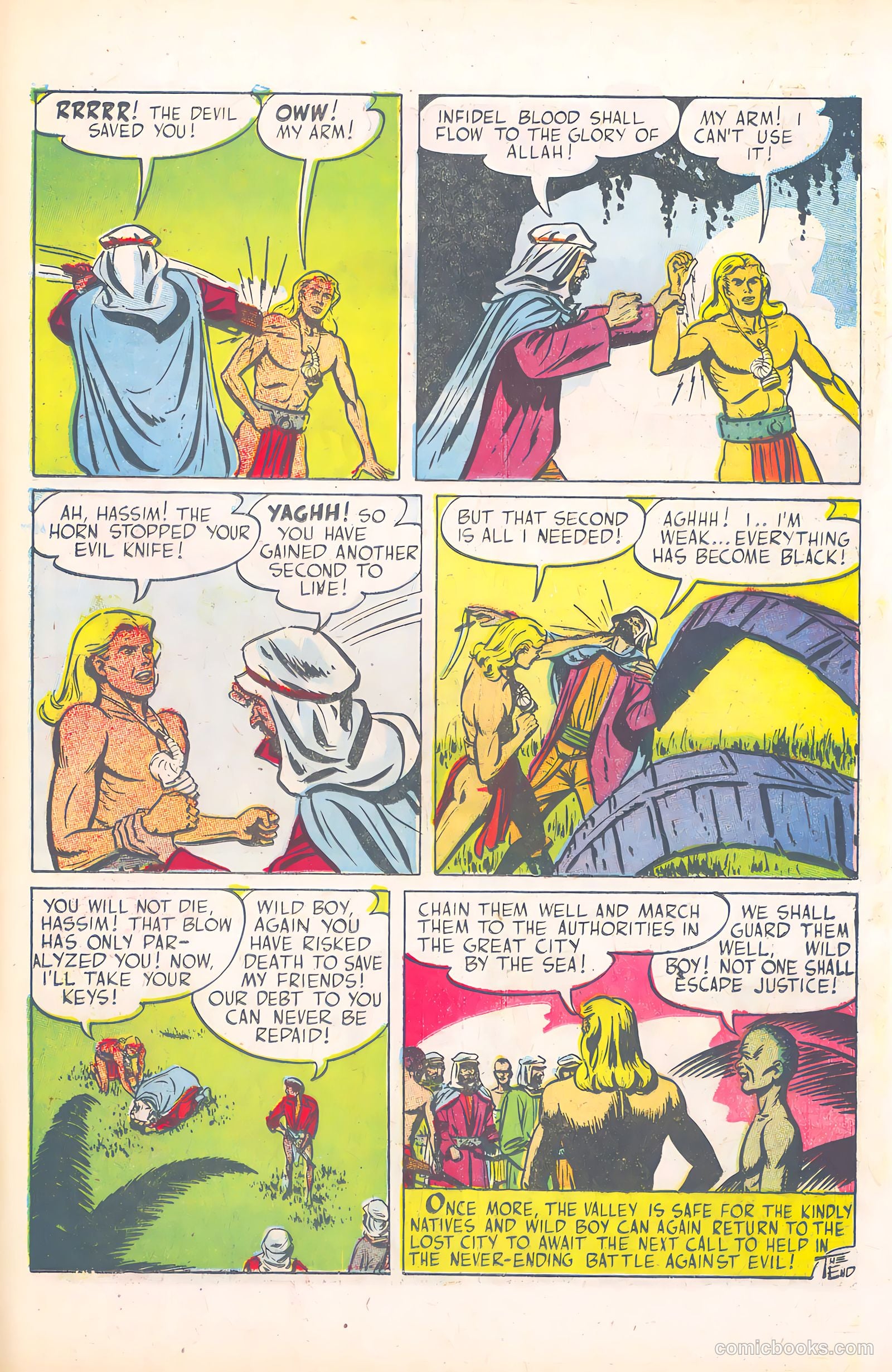 Wild Boy of the Congo #15 (1955) — page 25 of 37