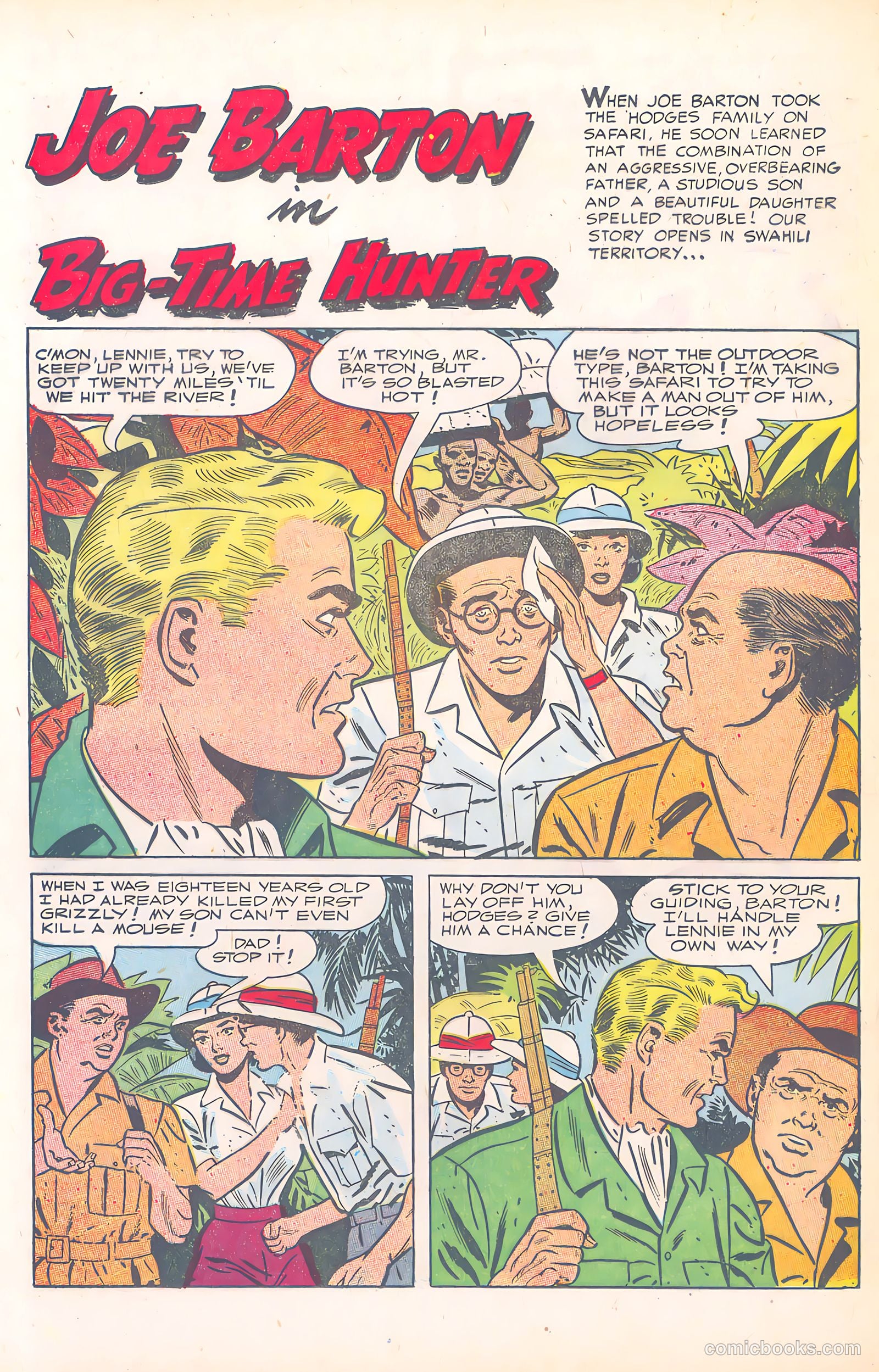 Wild Boy of the Congo #15 (1955) — page 26 of 37