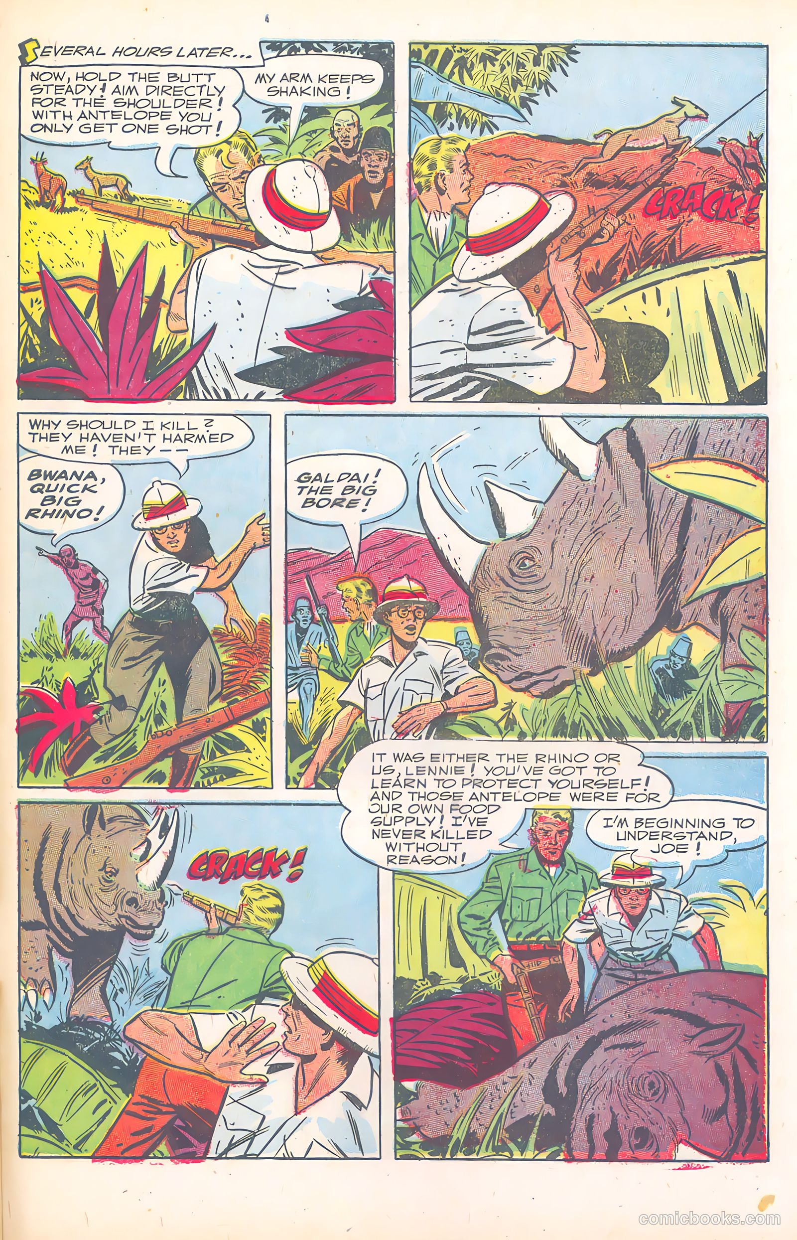 Wild Boy of the Congo #15 (1955) — page 27 of 37