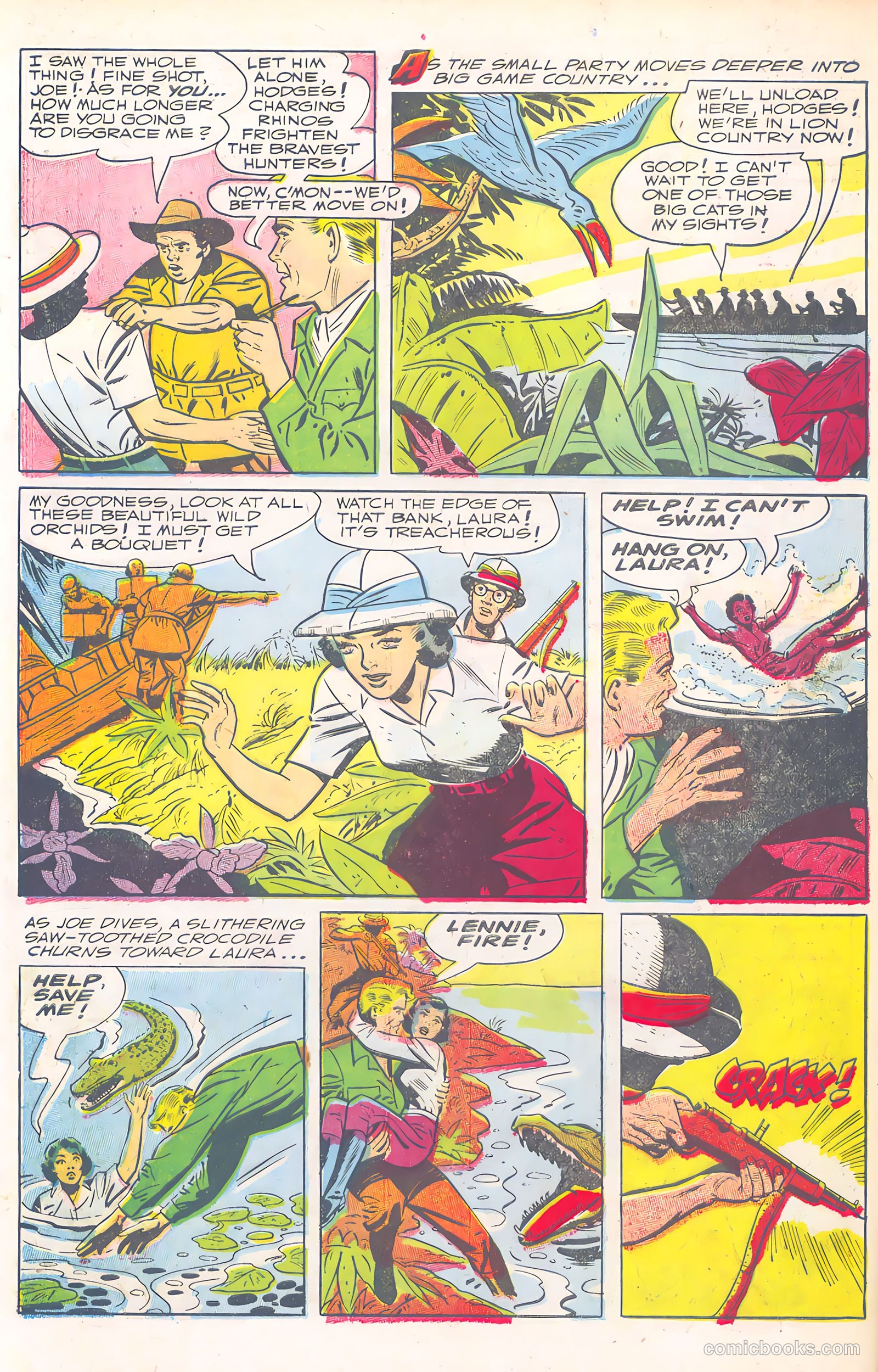 Wild Boy of the Congo #15 (1955) — page 28 of 37