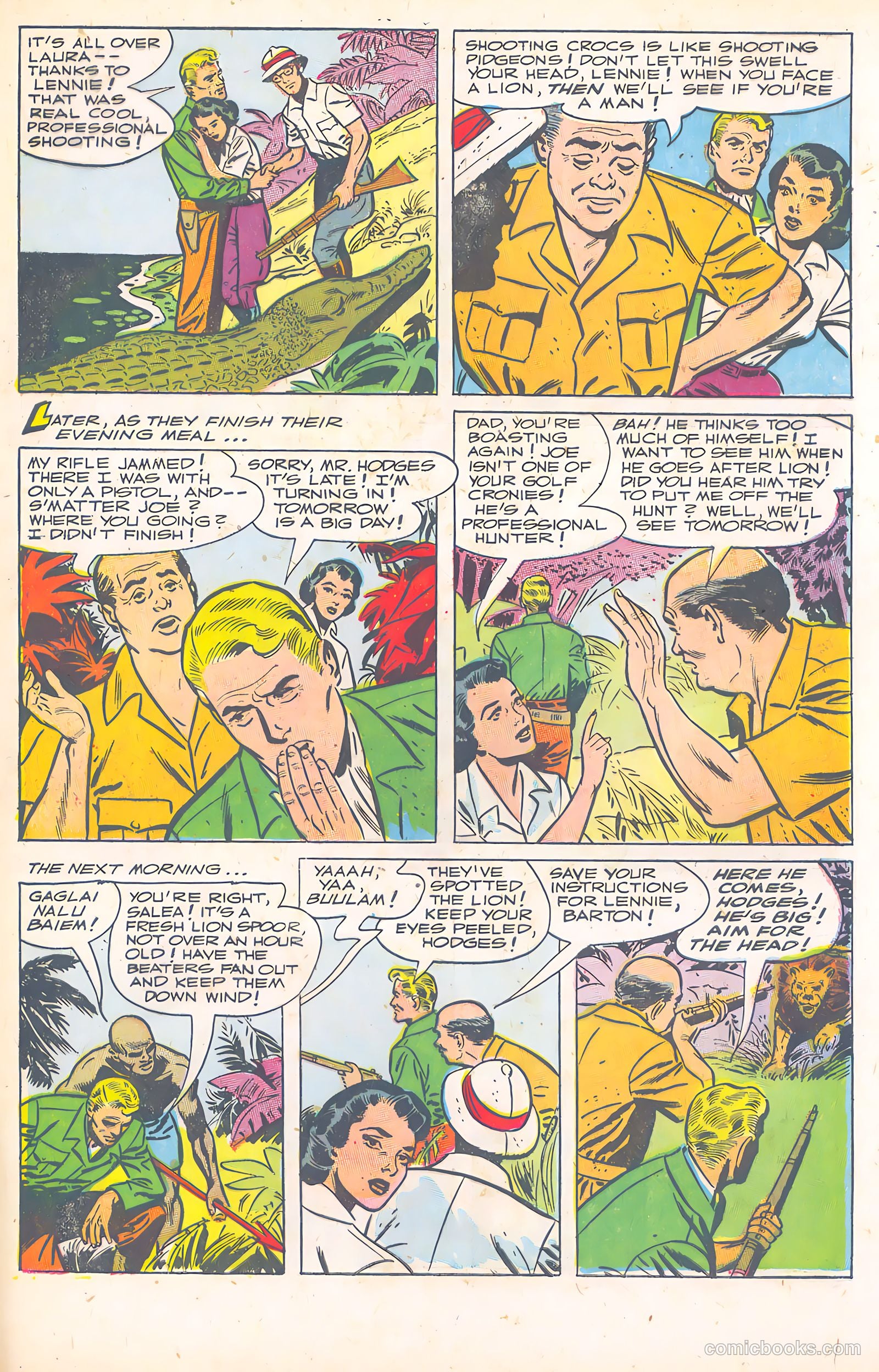 Wild Boy of the Congo #15 (1955) — page 29 of 37
