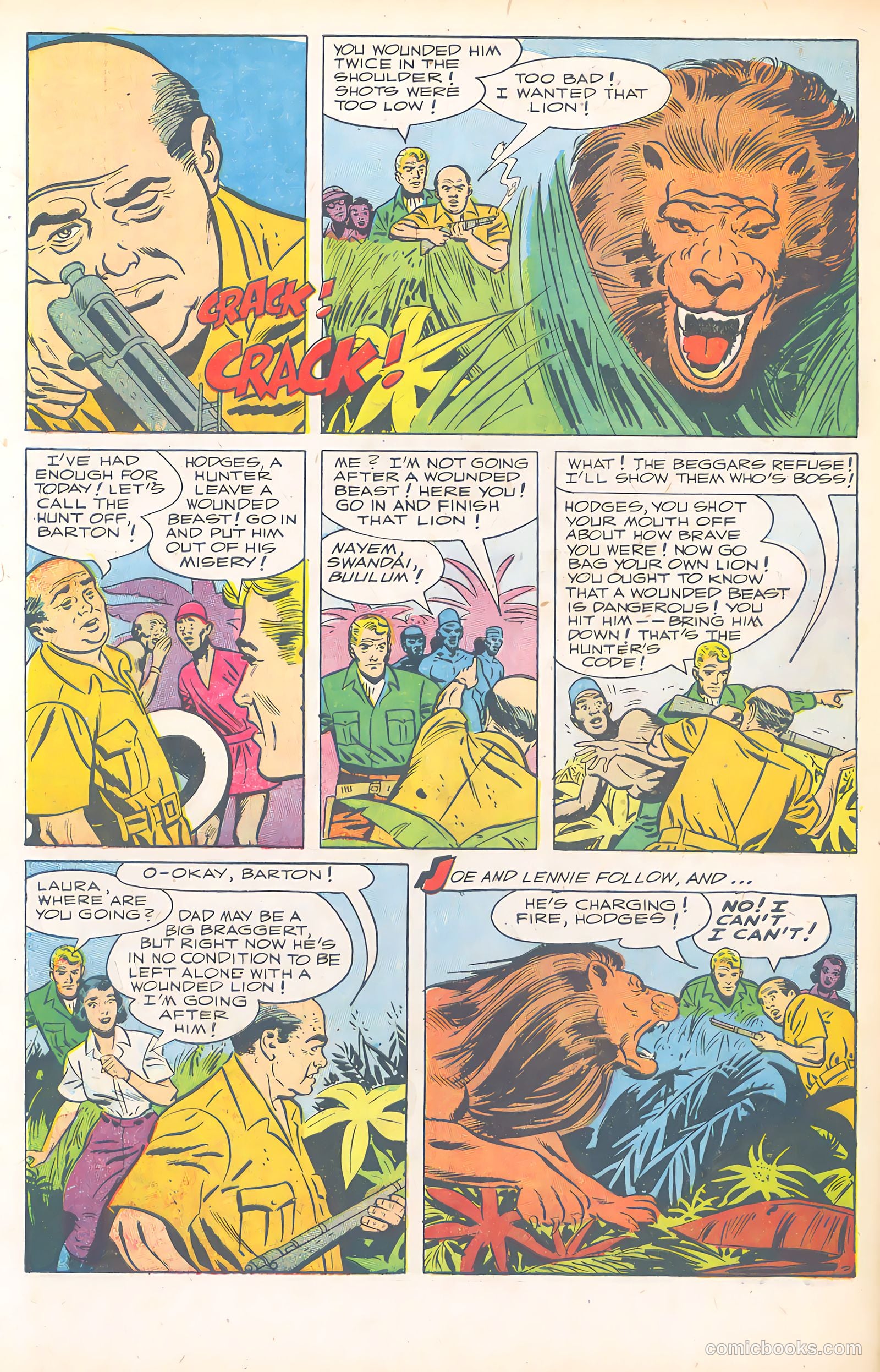 Wild Boy of the Congo #15 (1955) — page 30 of 37