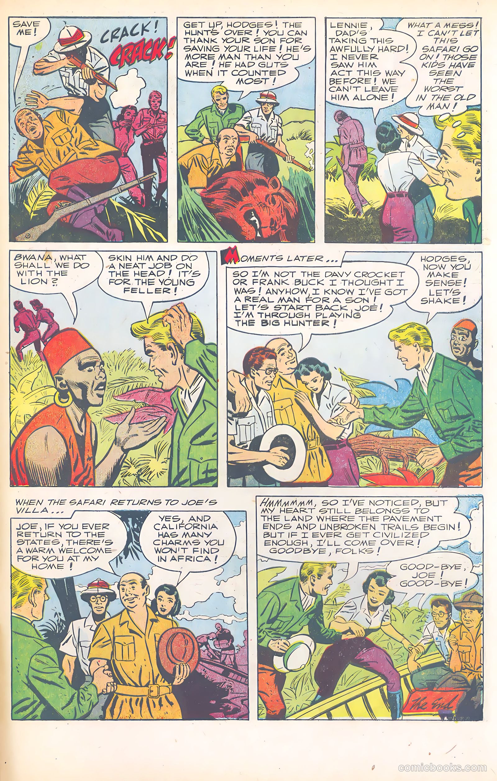 Wild Boy of the Congo #15 (1955) — page 31 of 37