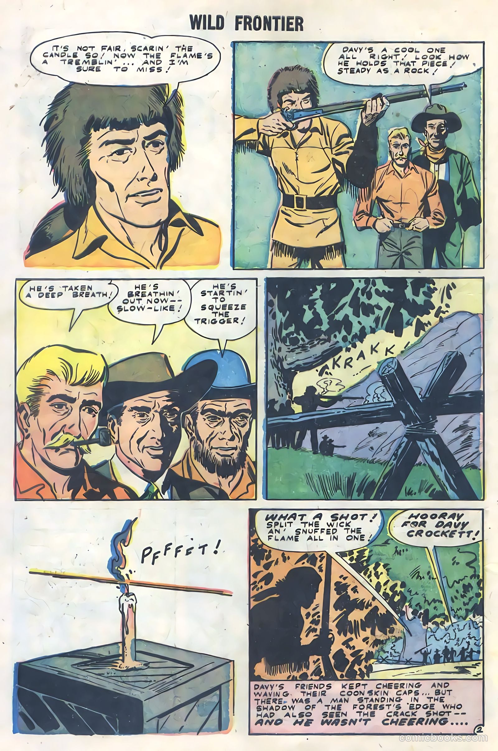 Wild Frontier #2 (1955) — page 4 of 36
