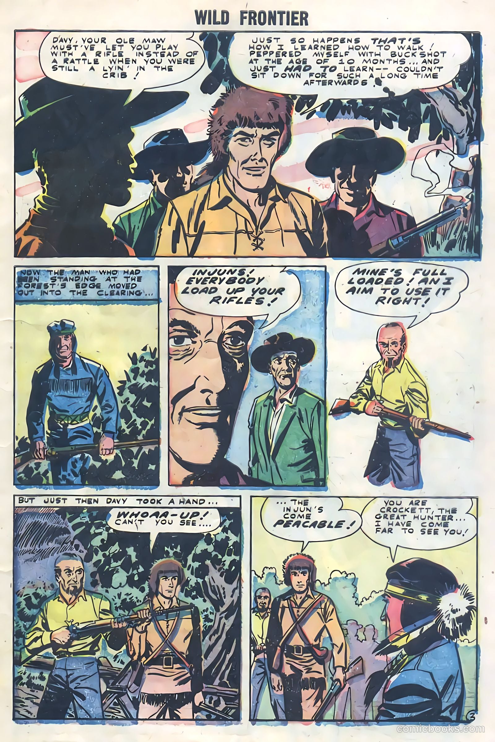 Wild Frontier #2 (1955) — page 5 of 36