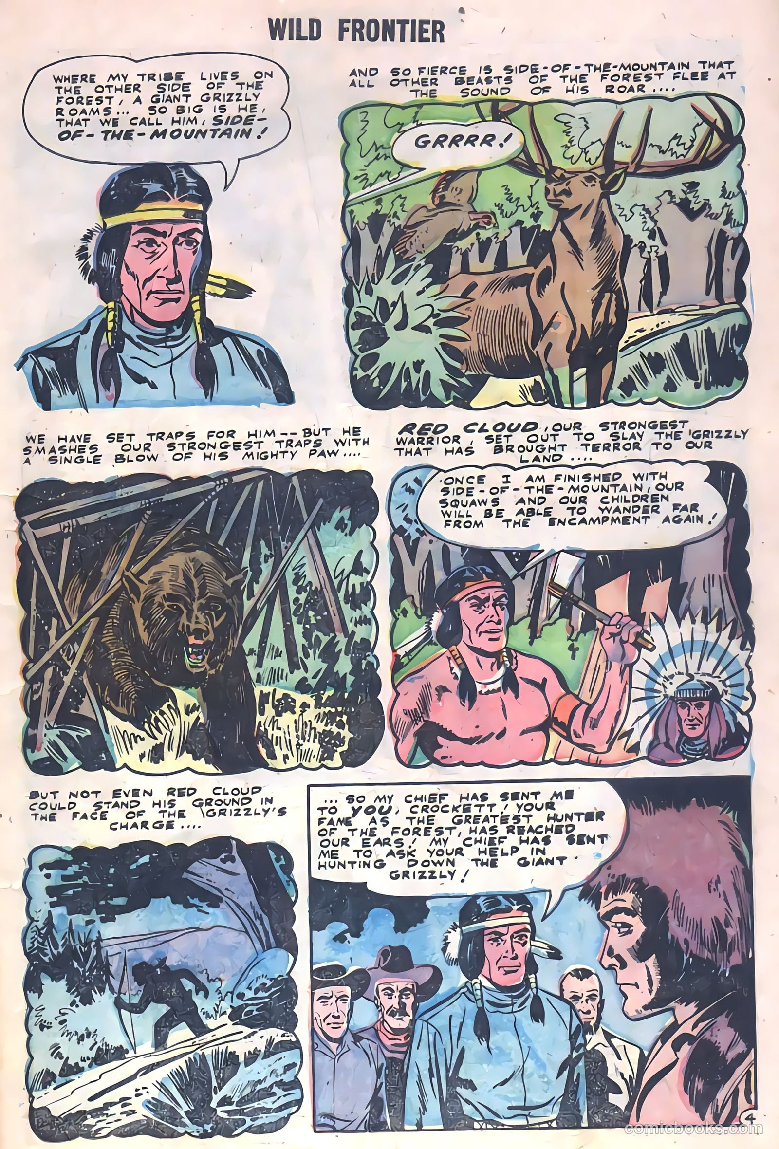 Wild Frontier #2 (1955) — page 7 of 36