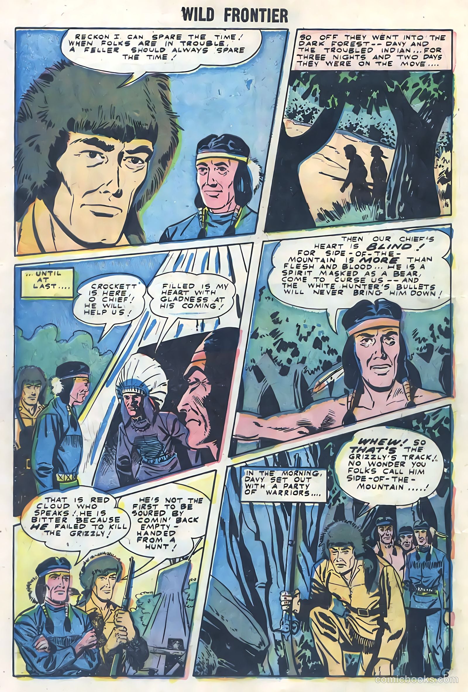 Wild Frontier #2 (1955) — page 8 of 36