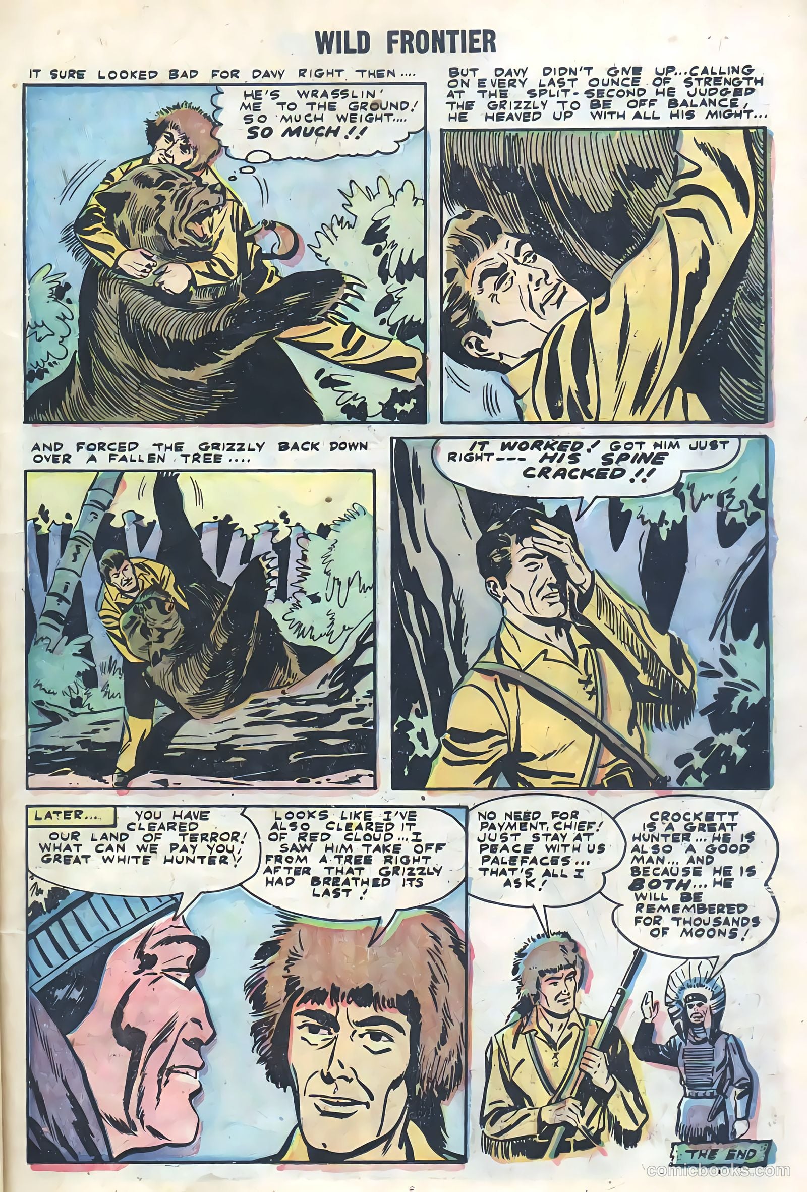 Wild Frontier #2 (1955) — page 11 of 36