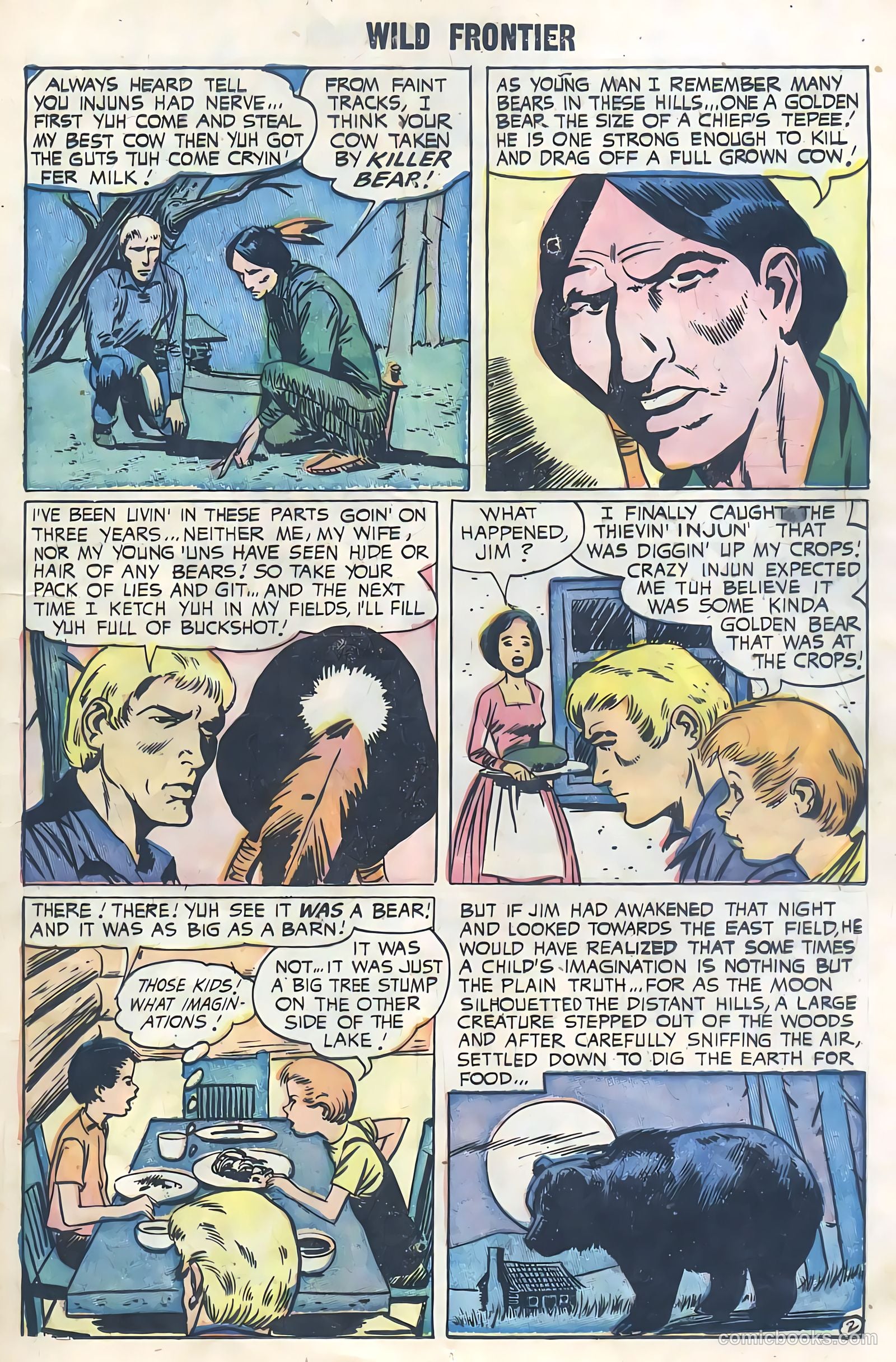 Wild Frontier #2 (1955) — page 13 of 36