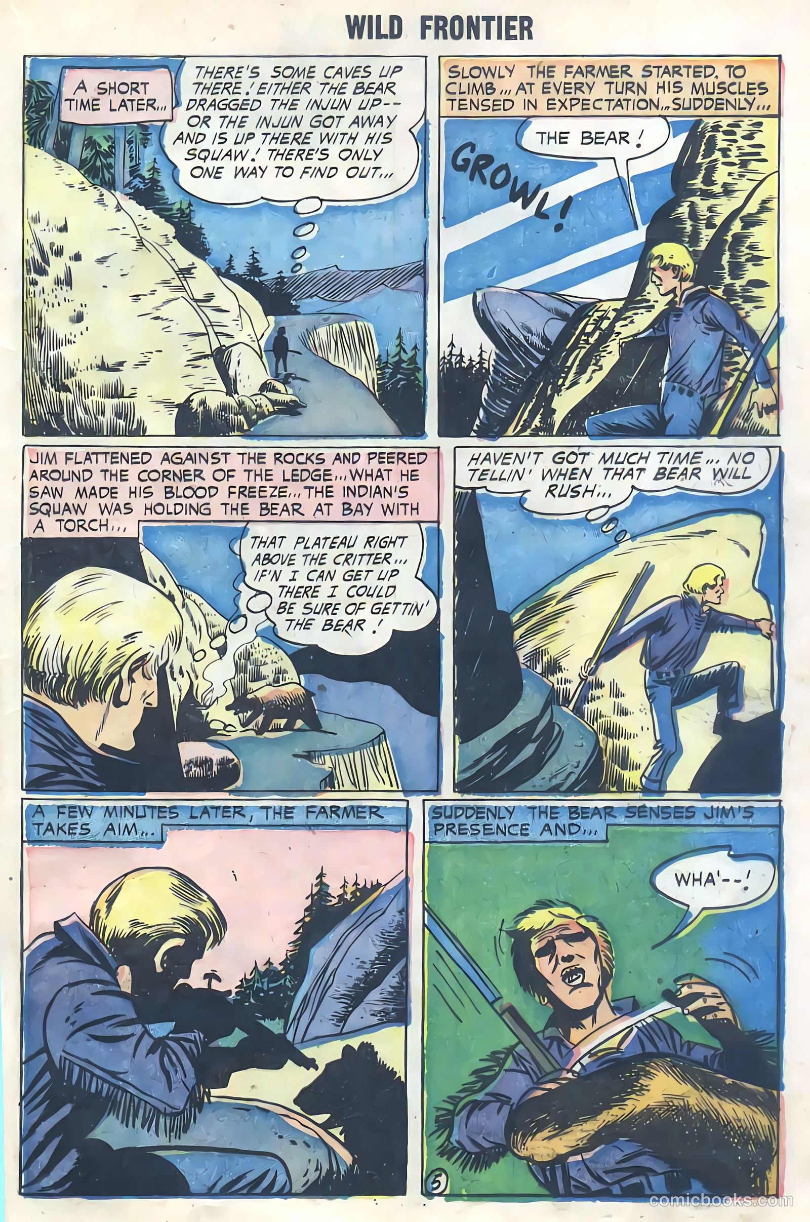 Wild Frontier #2 (1955) — page 17 of 36