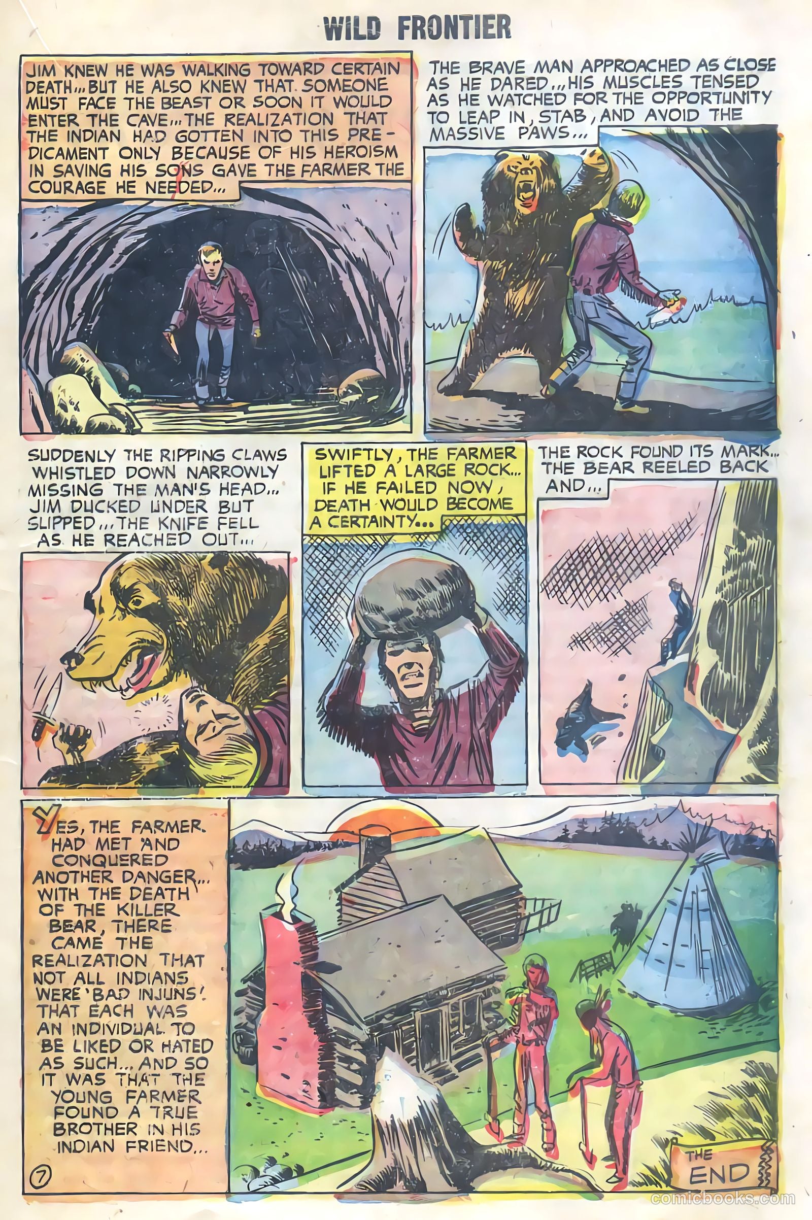 Wild Frontier #2 (1955) — page 19 of 36