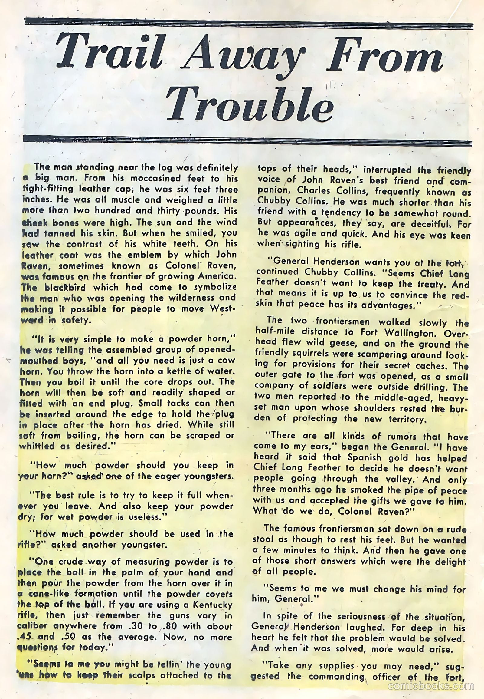 Wild Frontier #2 (1955) — page 20 of 36