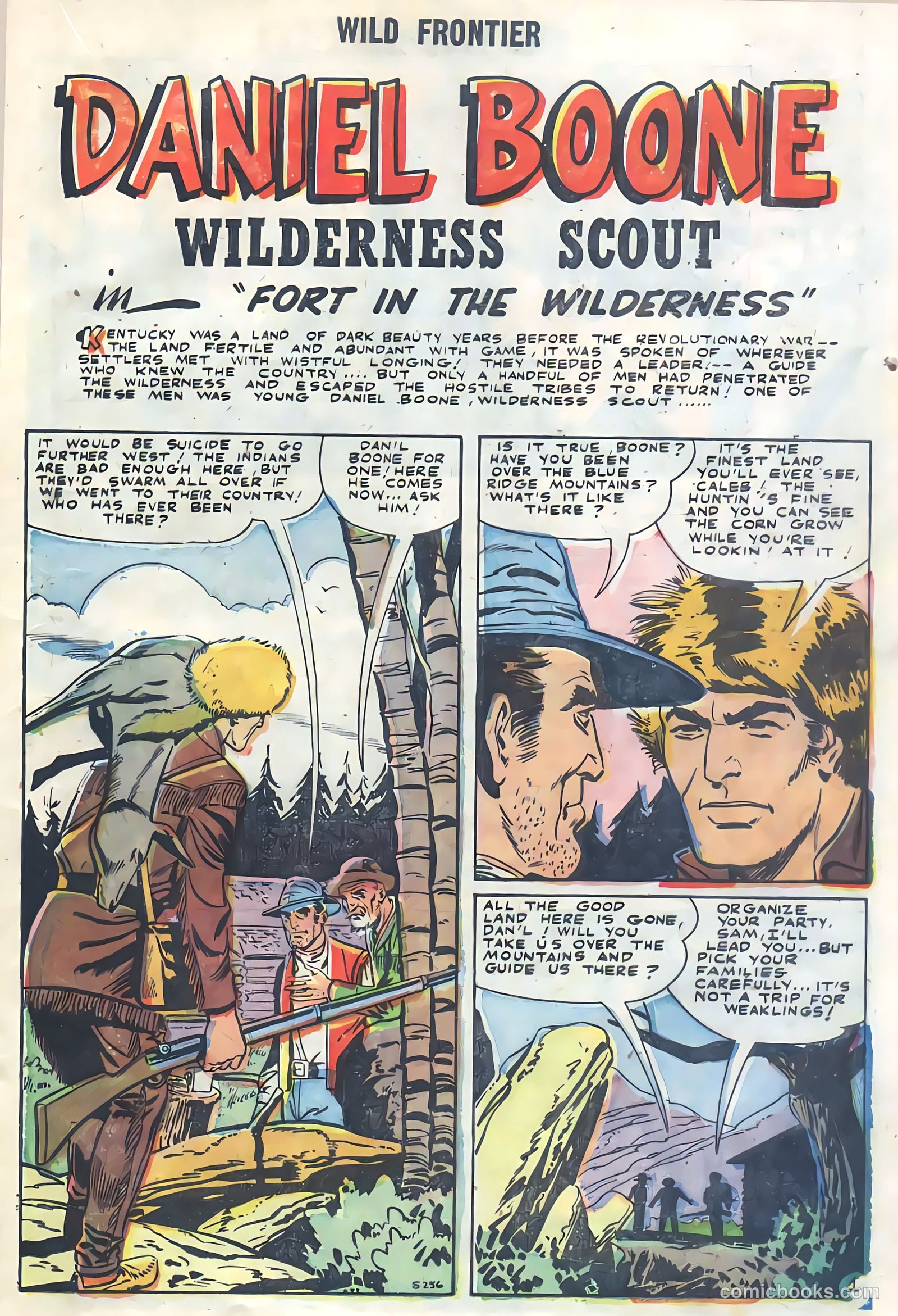 Wild Frontier #2 (1955) — page 23 of 36