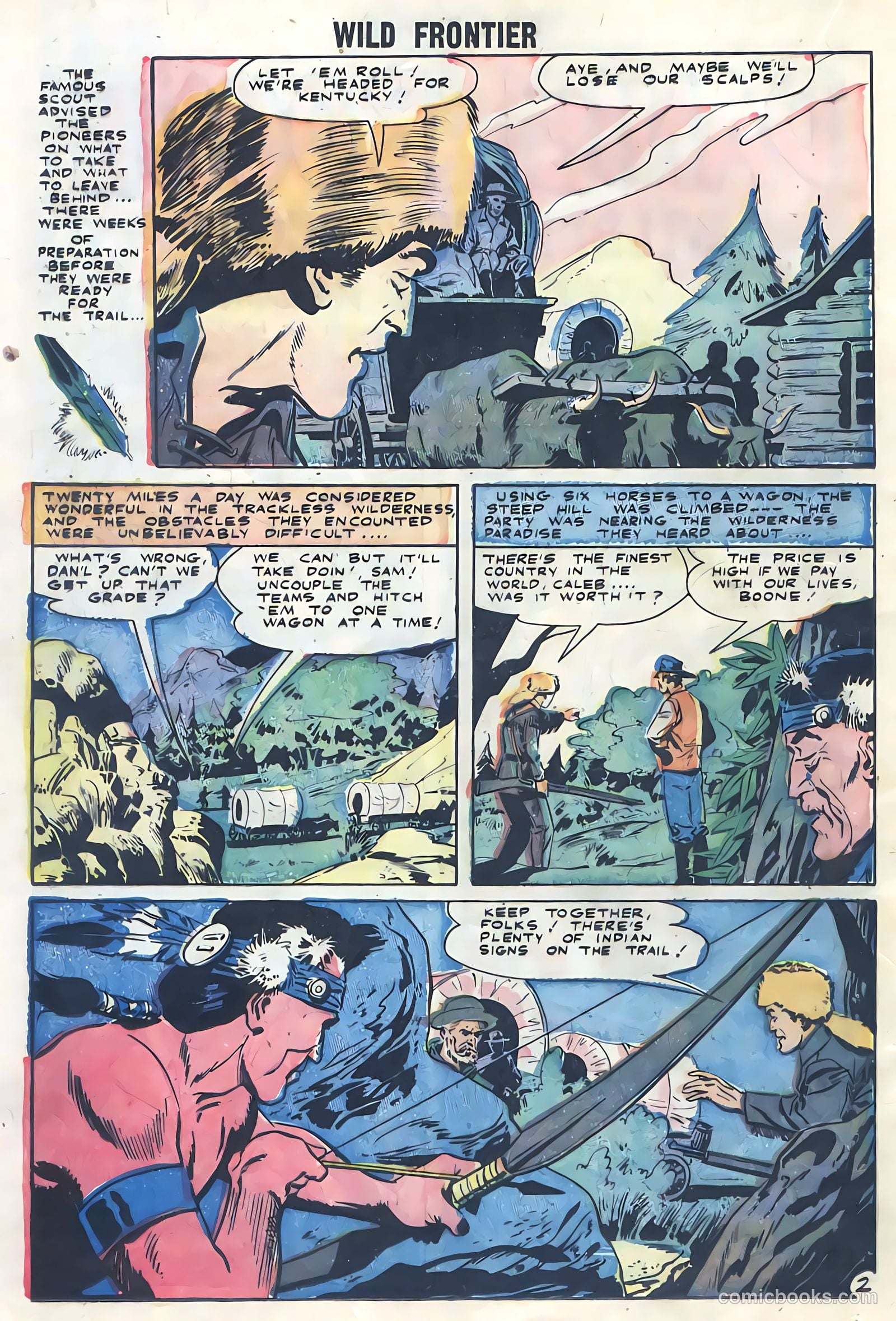 Wild Frontier #2 (1955) — page 24 of 36