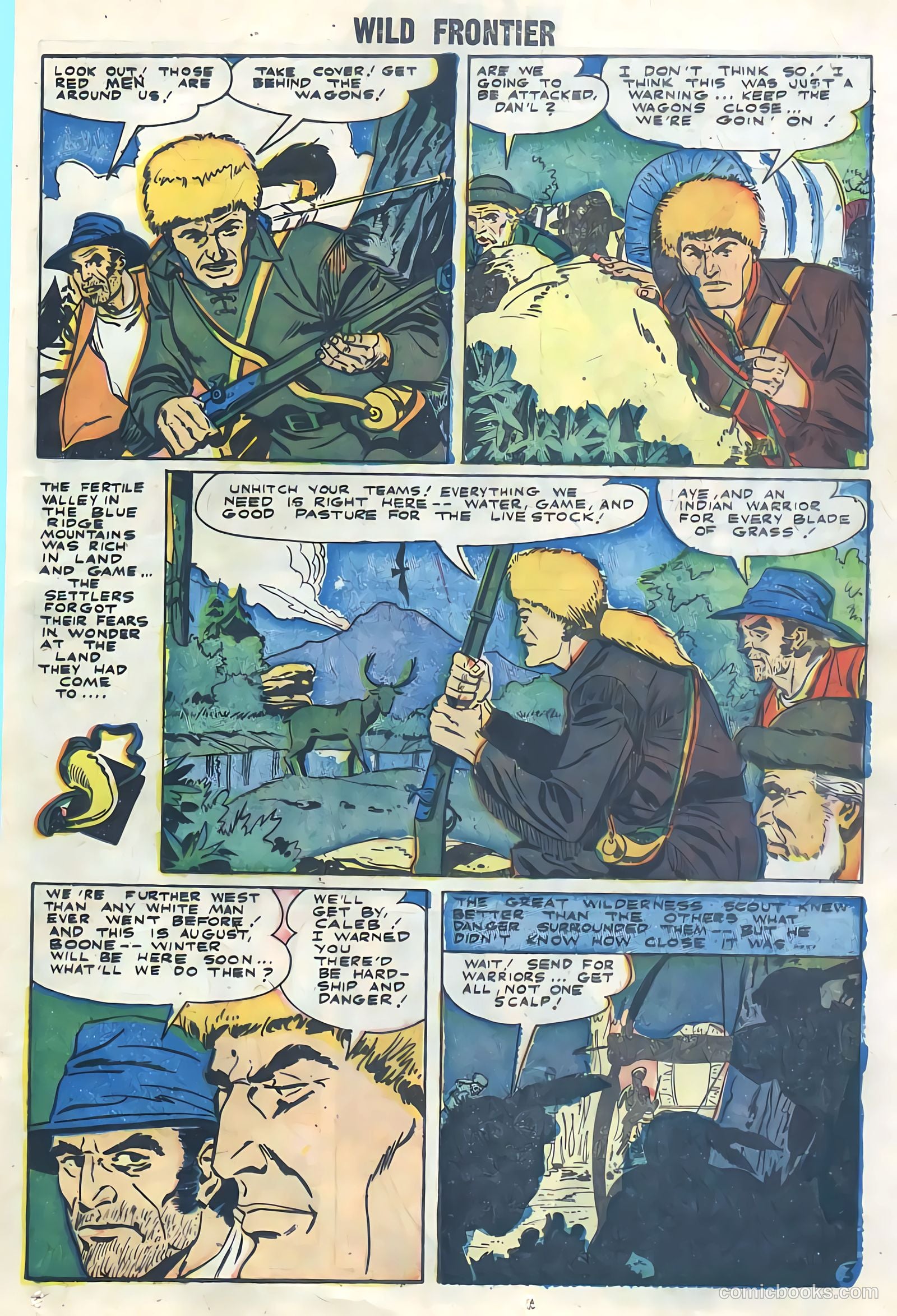 Wild Frontier #2 (1955) — page 25 of 36