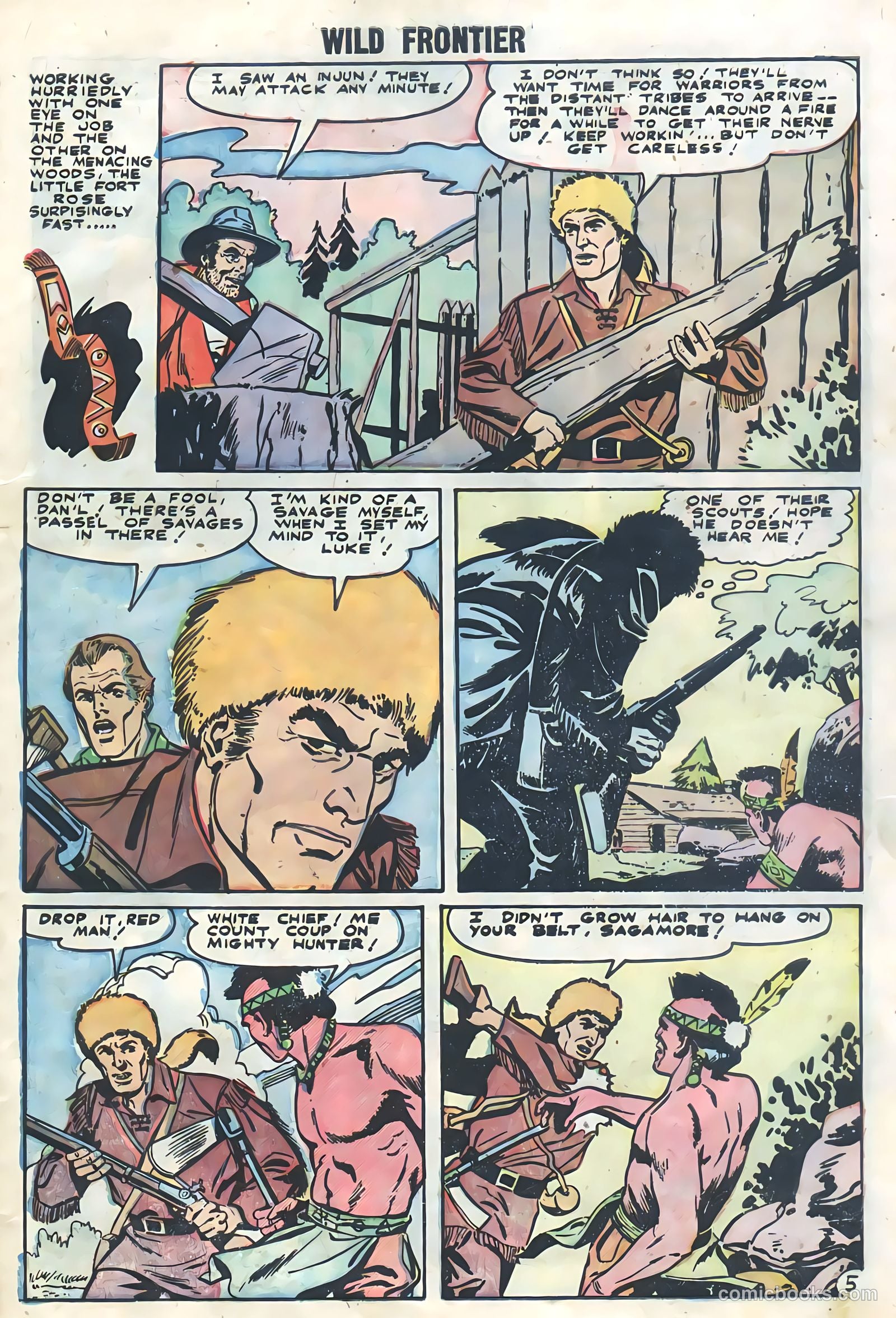 Wild Frontier #2 (1955) — page 27 of 36