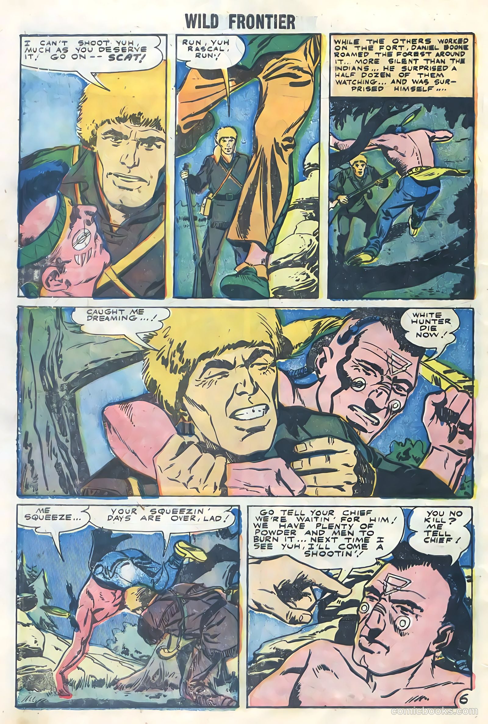 Wild Frontier #2 (1955) — page 28 of 36