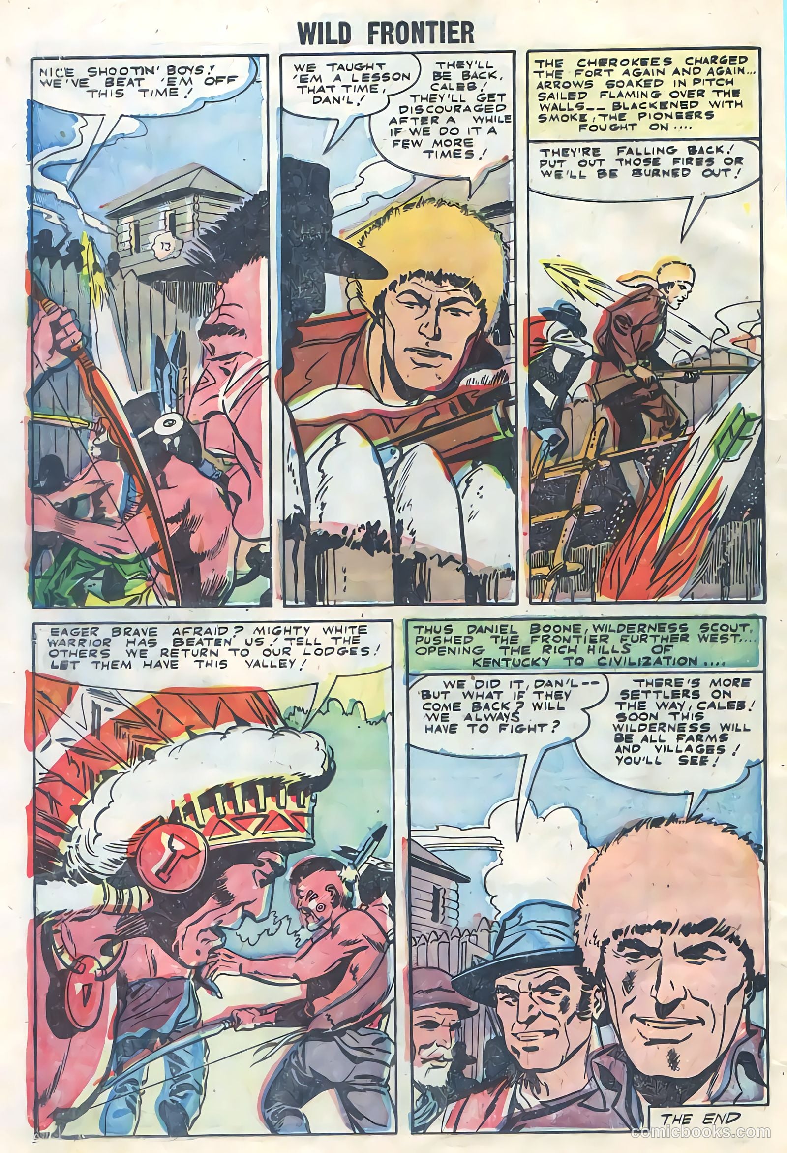 Wild Frontier #2 (1955) — page 30 of 36